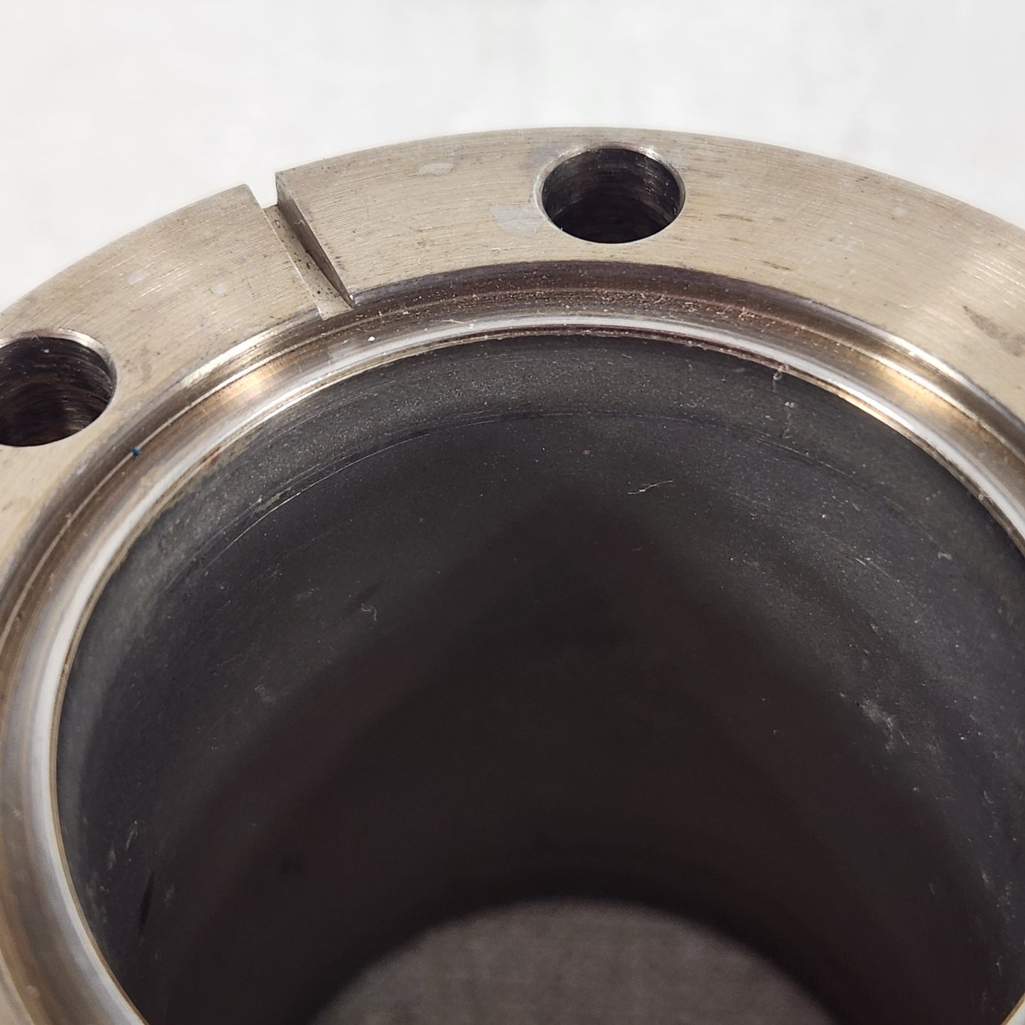 DN35CF 2.75" ConFlat UHV Straight Nipple 2-3/8" OAL 1 Rotatable 1 Fixed Vacuum