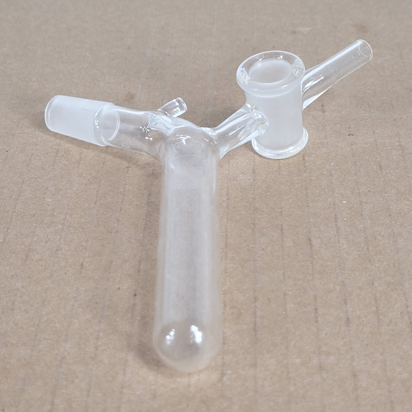 Kontes Schlenk Reaction Tube w/Stopcock 105° Bend 14/20 Outer Joint  10mL