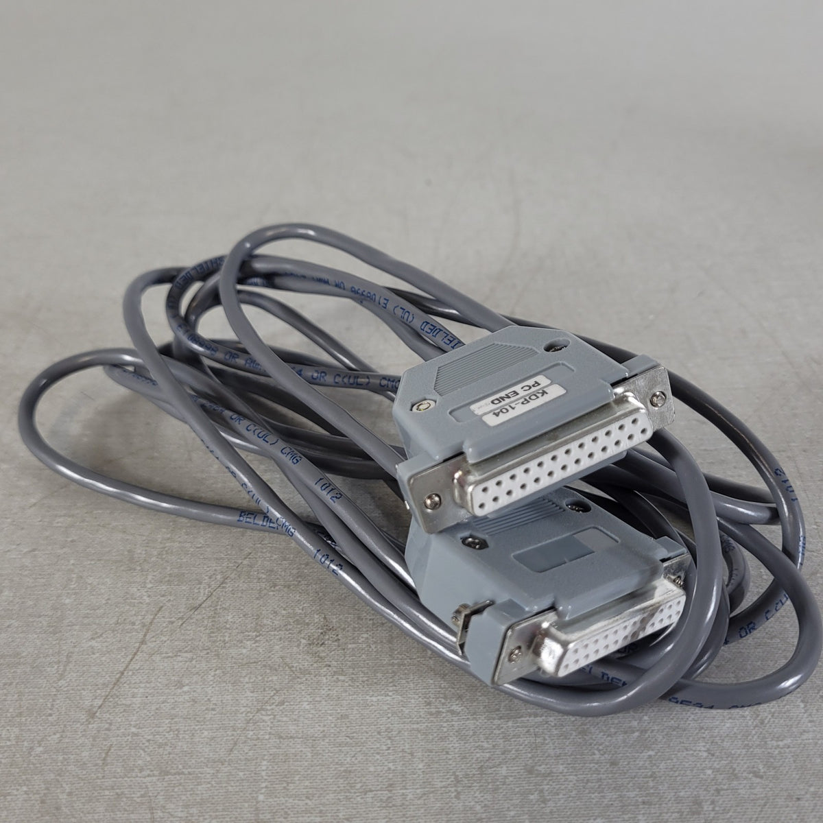 Keri Systems KDP-104 PXL-100 RS-232 DB25 Female/Female Serial Interface Cable