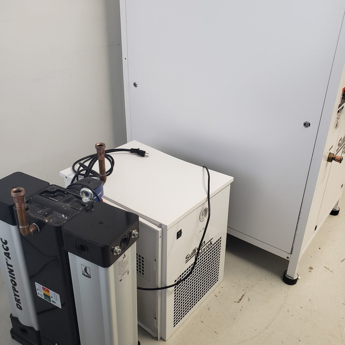 Sullivan Palatek SPAA-10 10HP 40CFM Oil-Free Air Compressor SPRF-58A Dryer