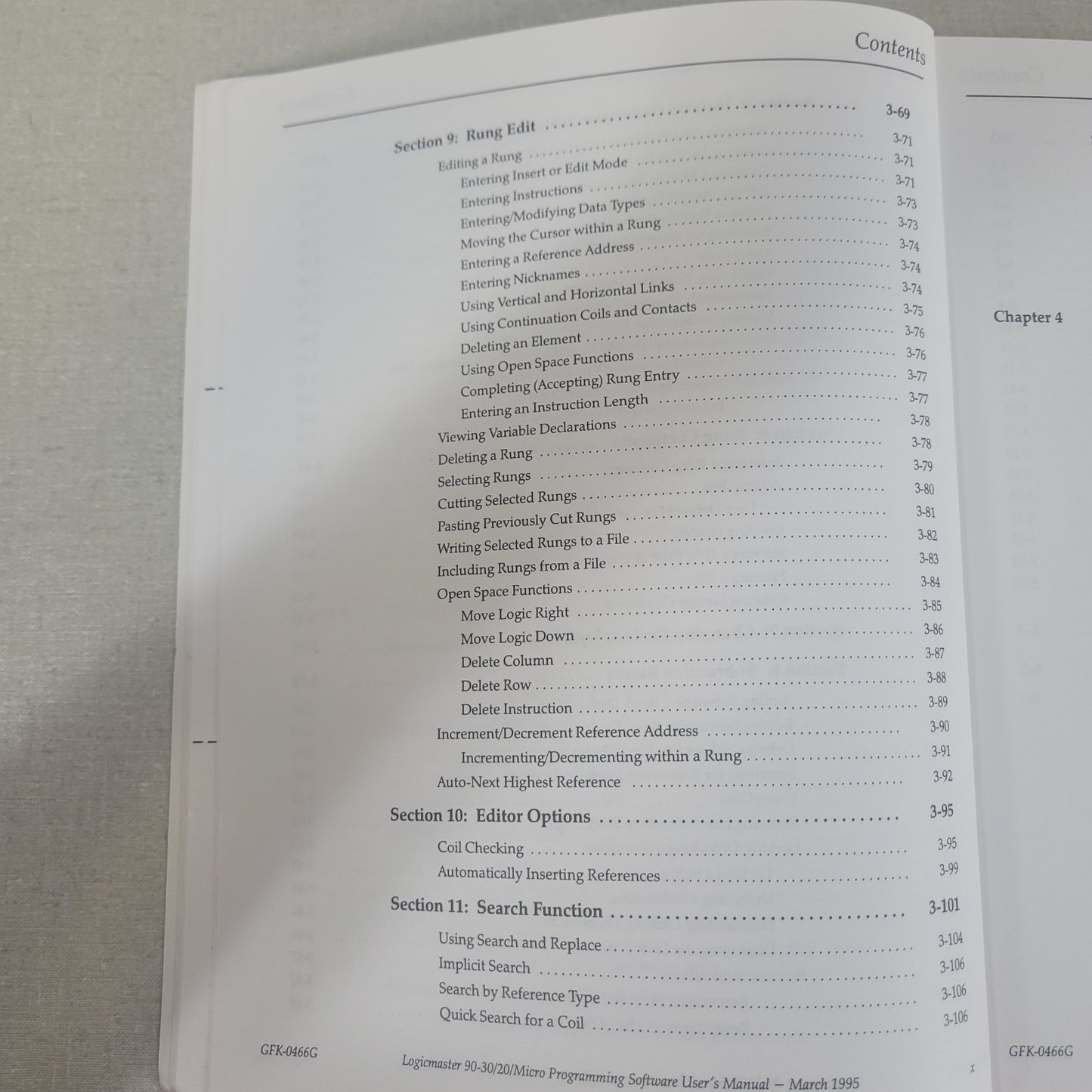 GE Fanuc GFK-0466G Logicmaster 90 Series 90-30/20/Micro Programming User Manual