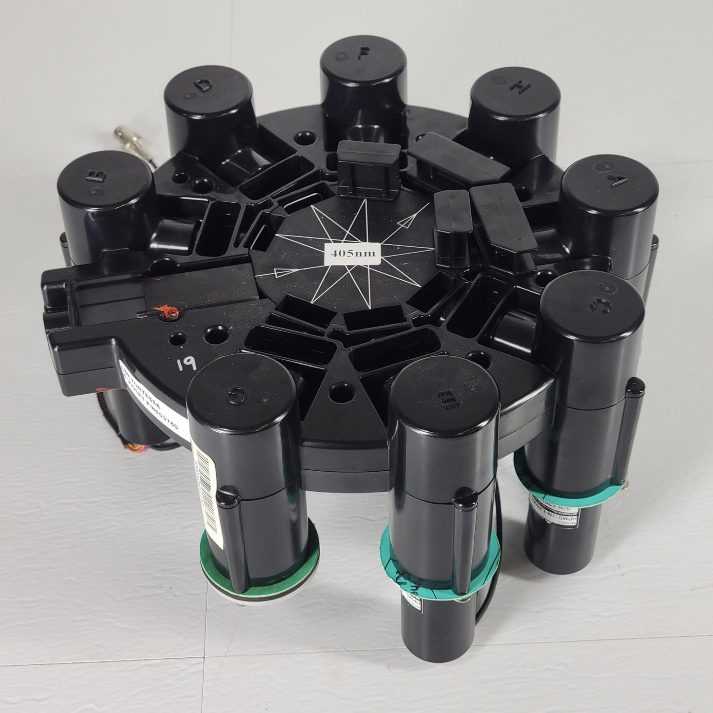 BD 653789 LSRFortessa PMT Carousel Assembly w/ HPMS1NL2BMH Photomultiplier Modul