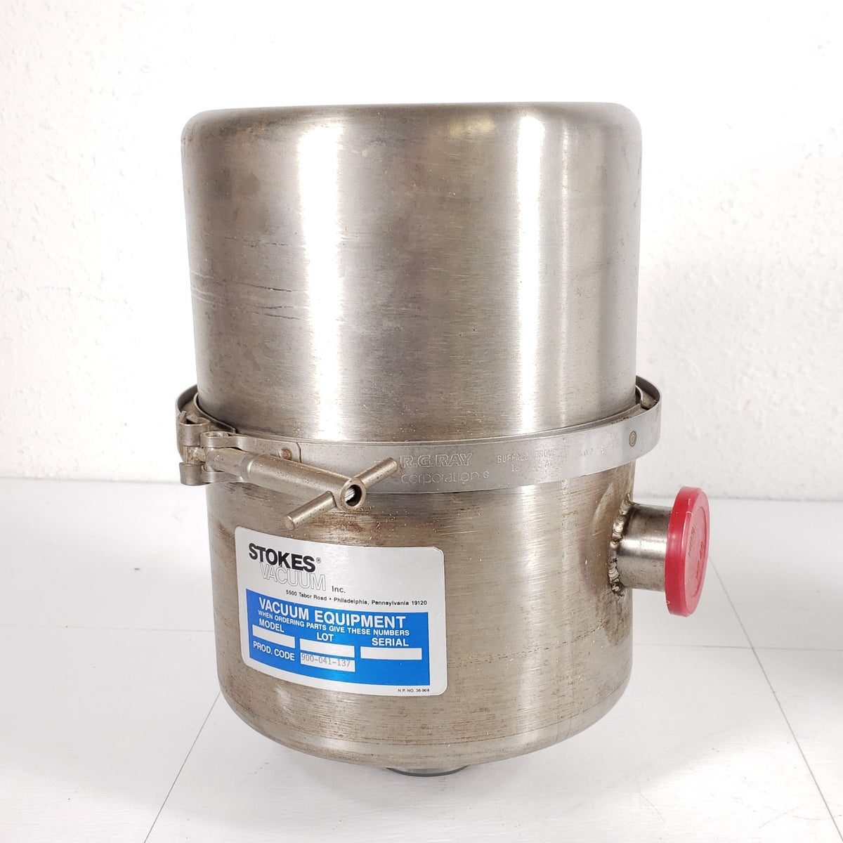 Stokes 900-041-137 KF40 Vacuum Pump Exhaust Oil Mist Separator w/ Filter