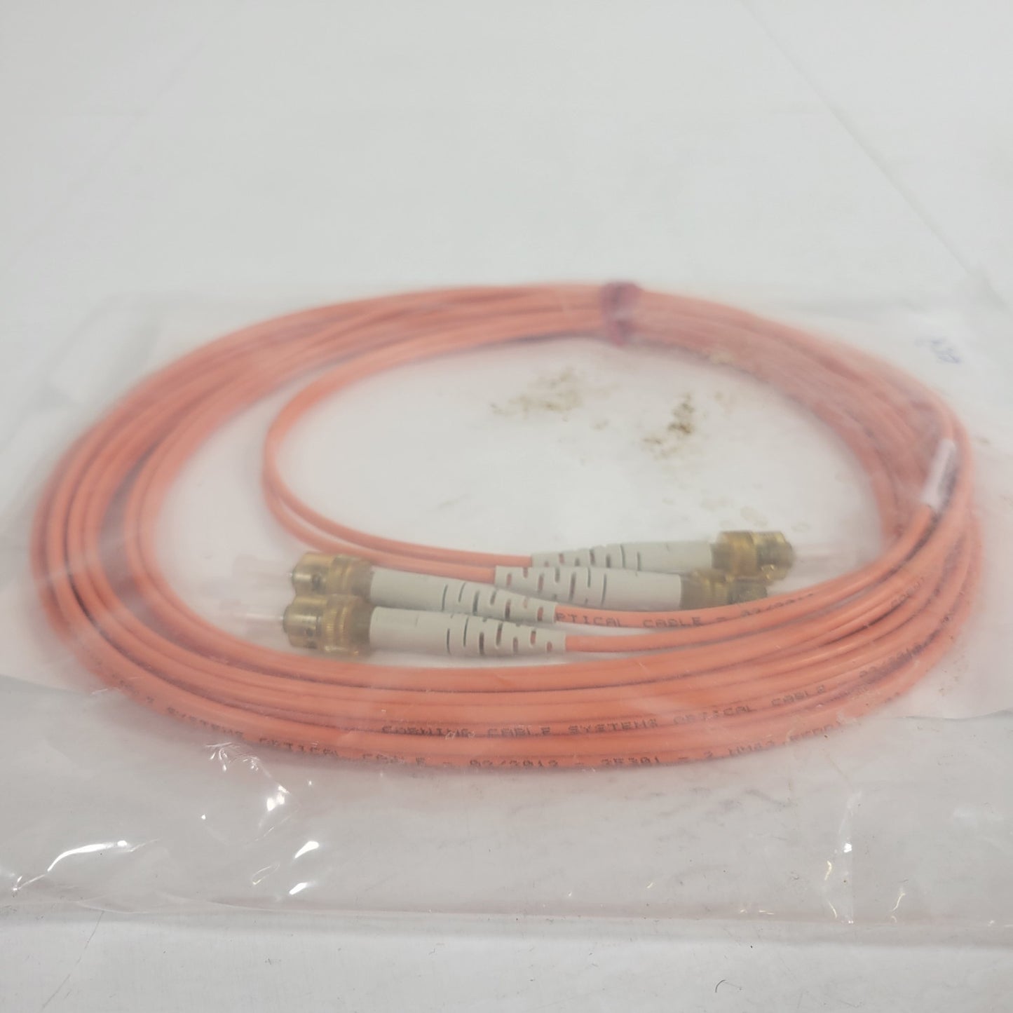 Schweitzer SEL C808Z020SSX0005 5m Duplex 62.5/125um Fiber Optic ST-ST Cable