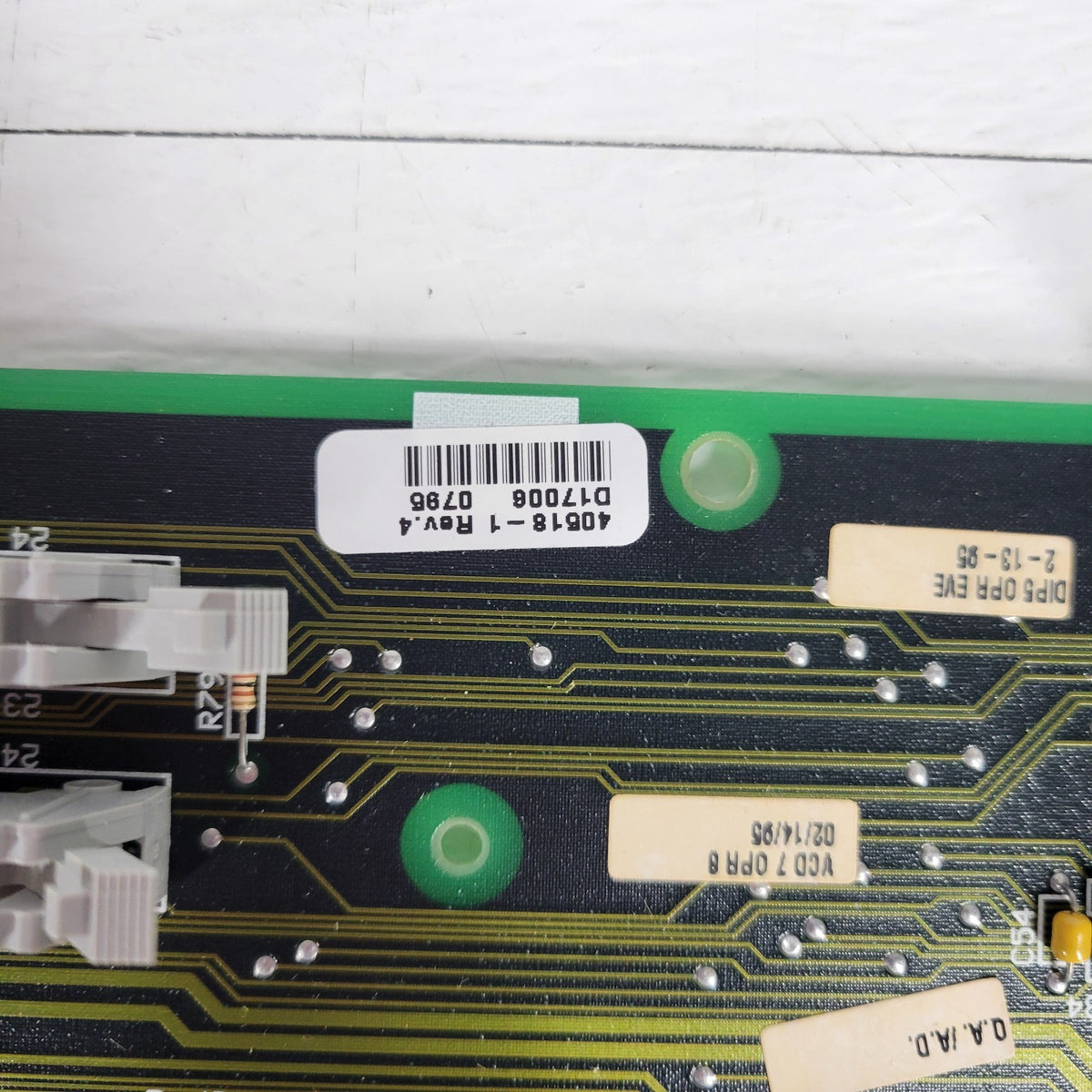 Zebra 40518-1 Rev 4 Z140LM 140Xi Logic Power Supply Control Board PCB
