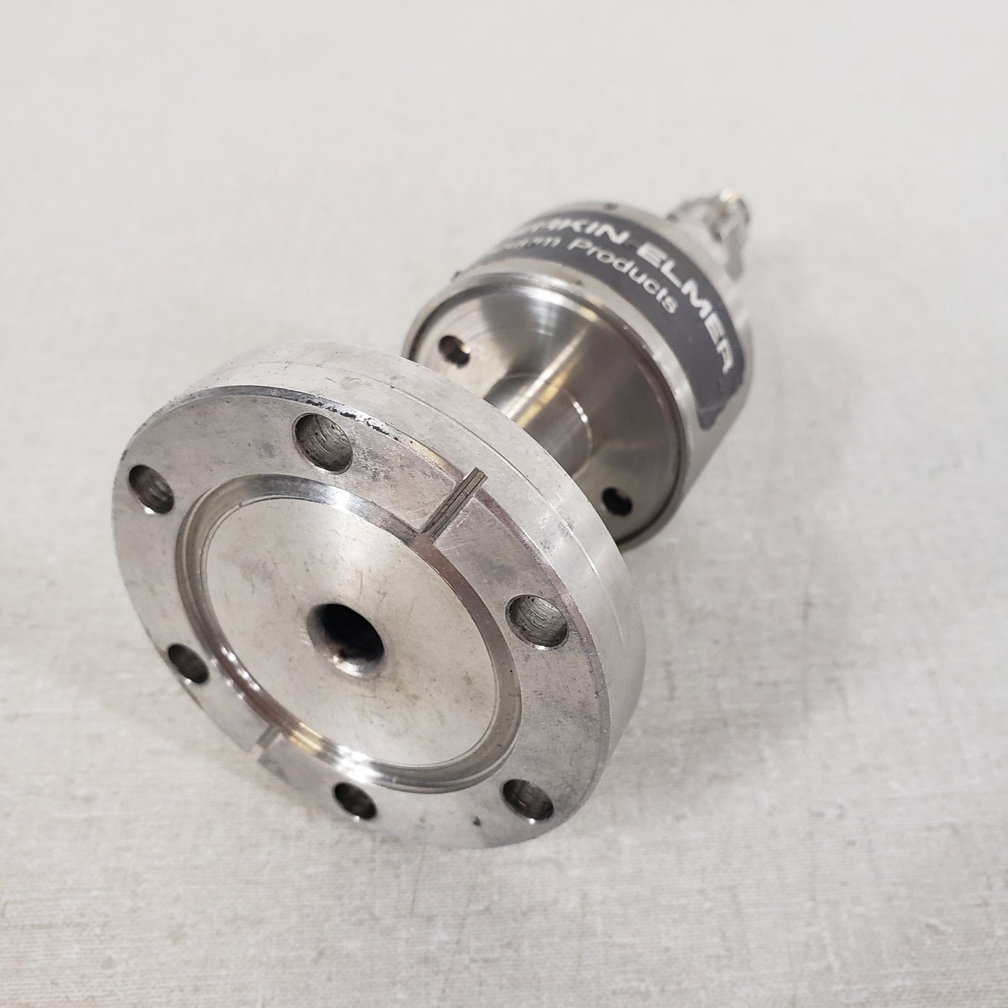 Perkin-Elmer PV10 Piezoelectric Gas Leak Valve DN35CF to 1/4" VCR High Vacuum