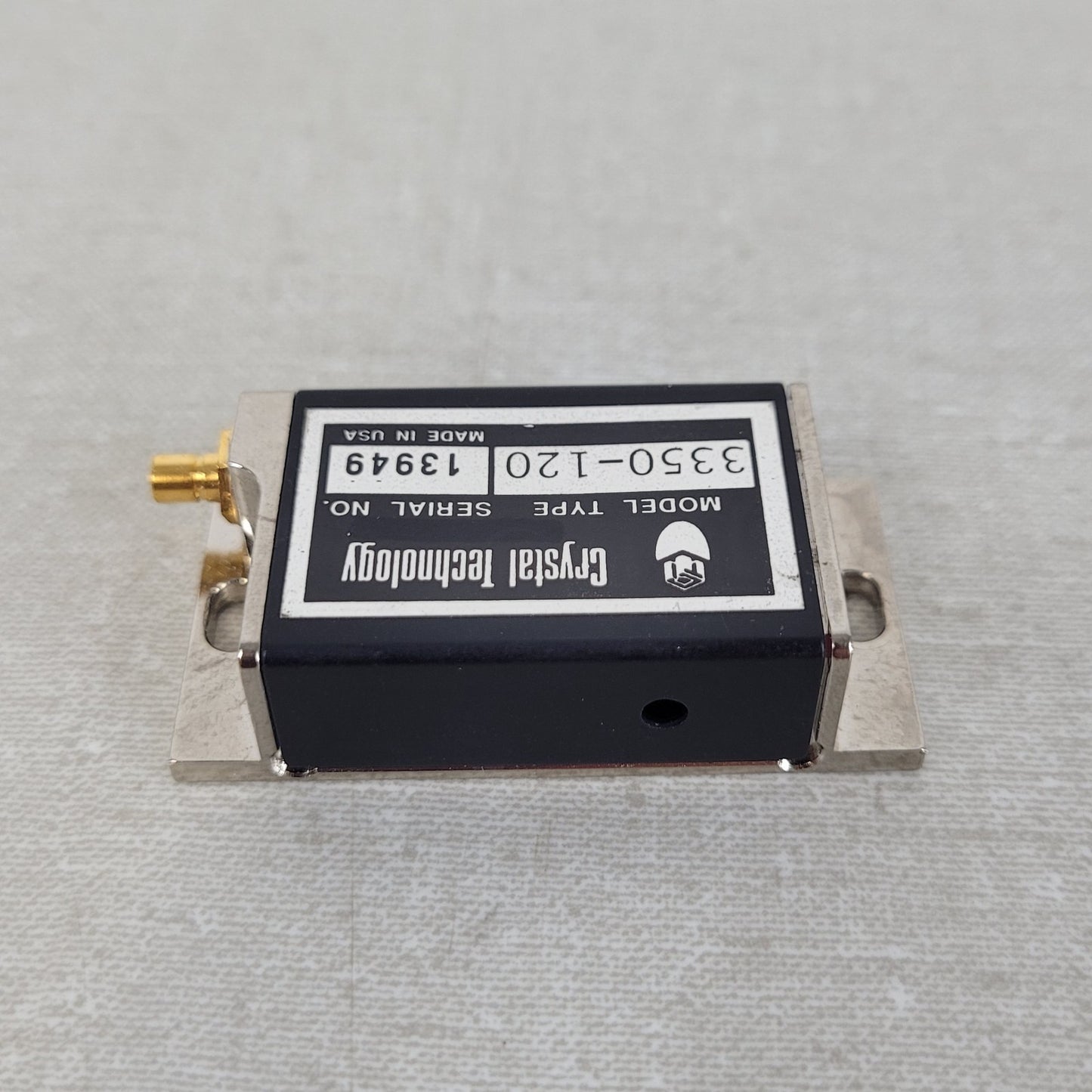 Crystal Technology 3350-120 350MHz 488/532nm Acousto-Optic Modulator AOM