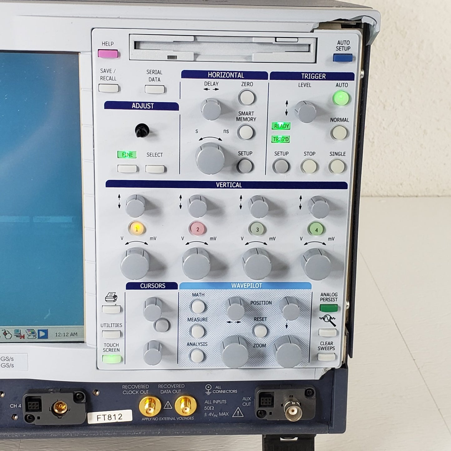 TESTED LeCroy SDA-5000A 4 Channel Serial Data Analyzer Oscilloscope 20GS/s 4Vpk