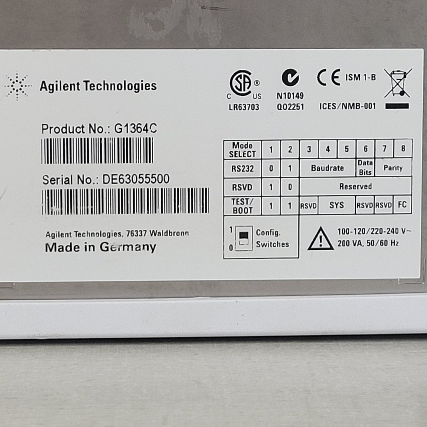 TESTED Agilent G1364C 1200 HPLC Analyt-FC Fraction Collector Chromatography