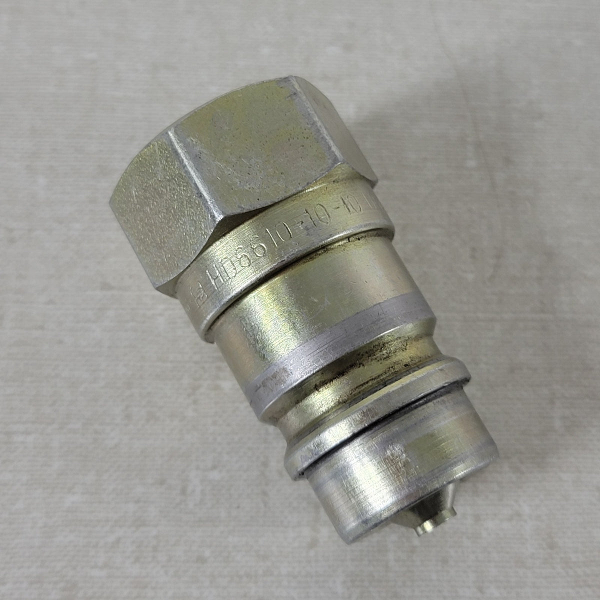 Parker 6610-10-10 1/2" Hydraulic Quick Connect Male Tip 7/8"-14 ORB 4000 PSI