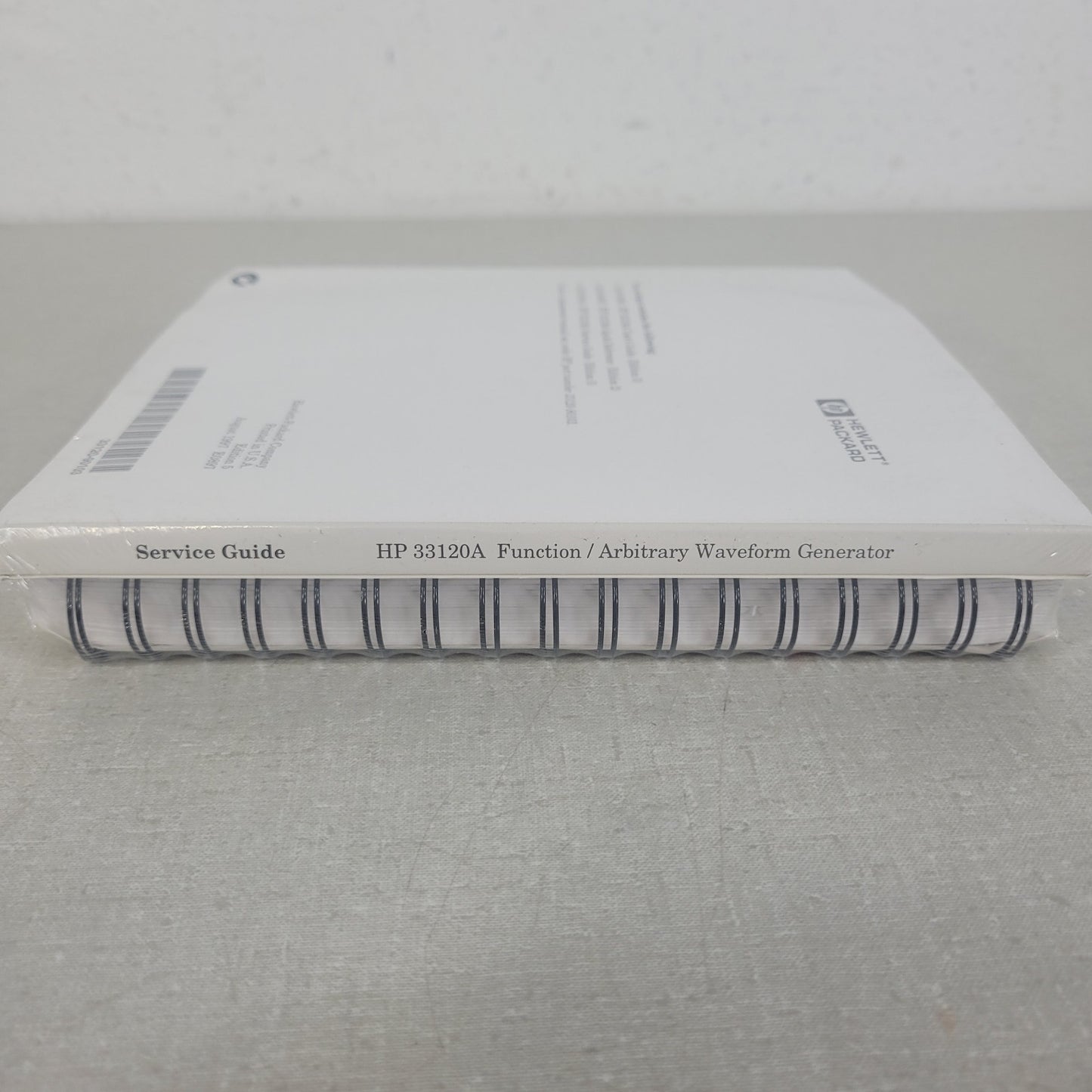HP 33120A Function Arbitrary Waveform Generator Manual Set 33120-90103 Edition 5