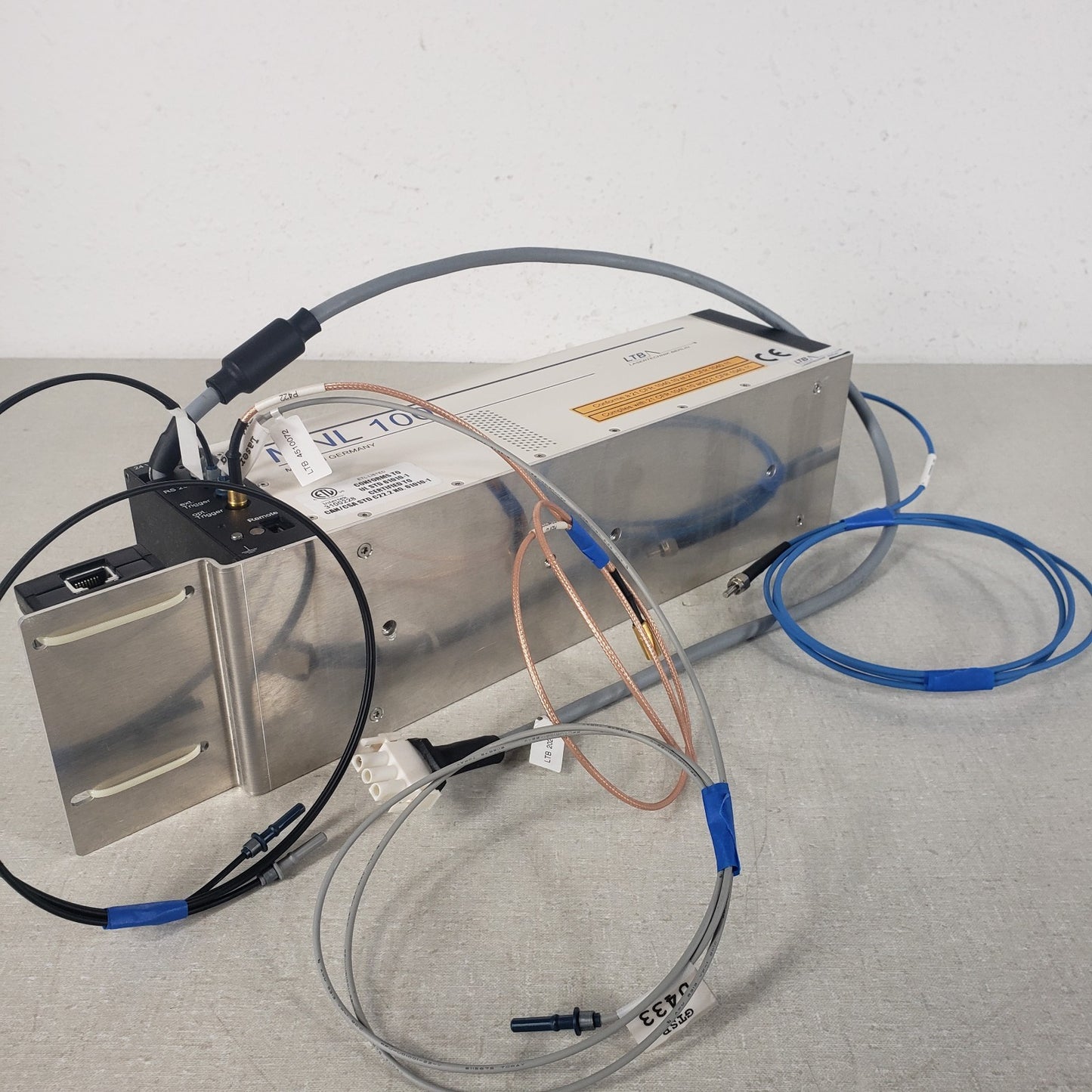 LTB Lasertechnik Berlin MNL-100 UV Nitrogen Laser 337.1nm MALDI LIF