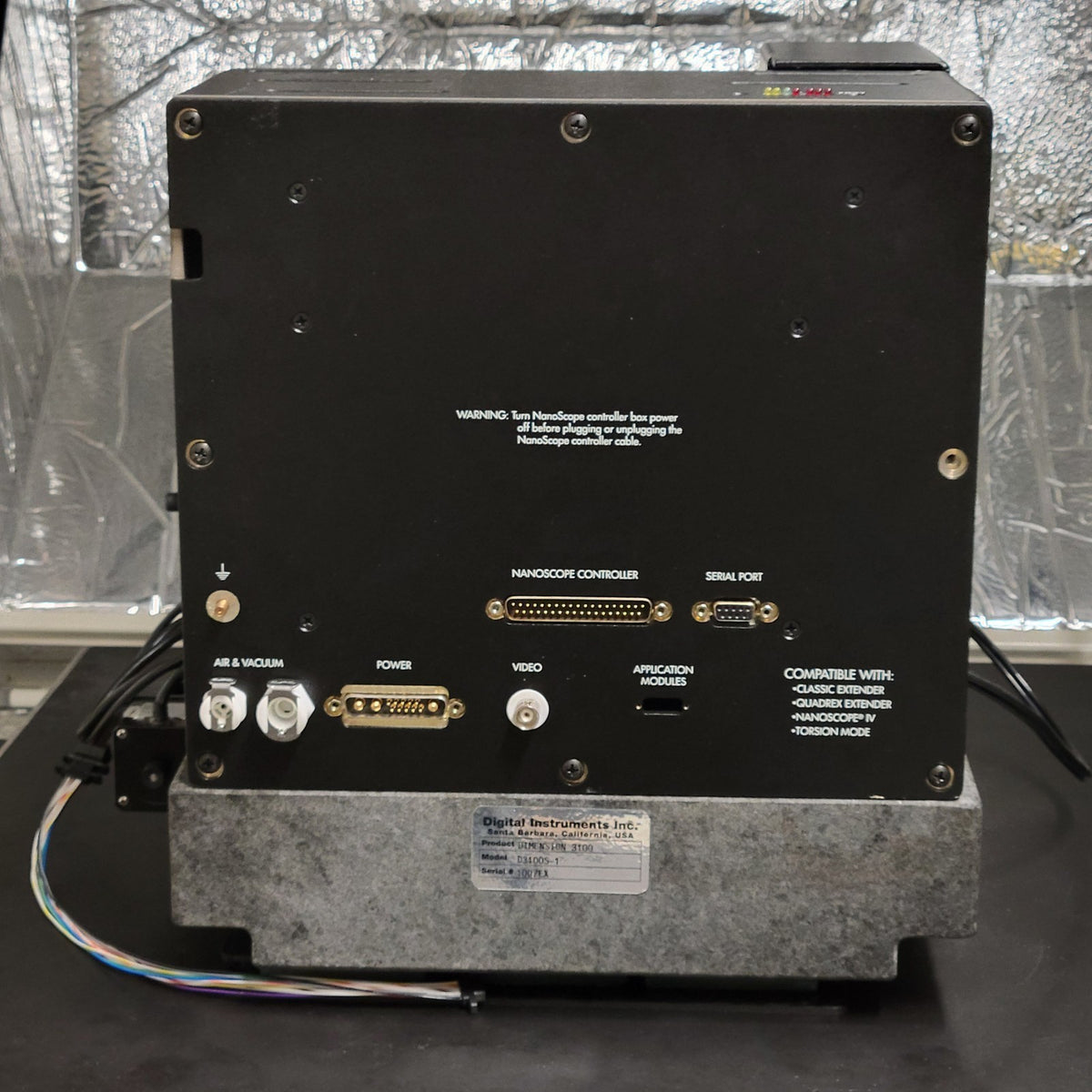 TESTED Veeco Dimension 3100 AFM Atomic Force Microscope C-AFM System w EC Option