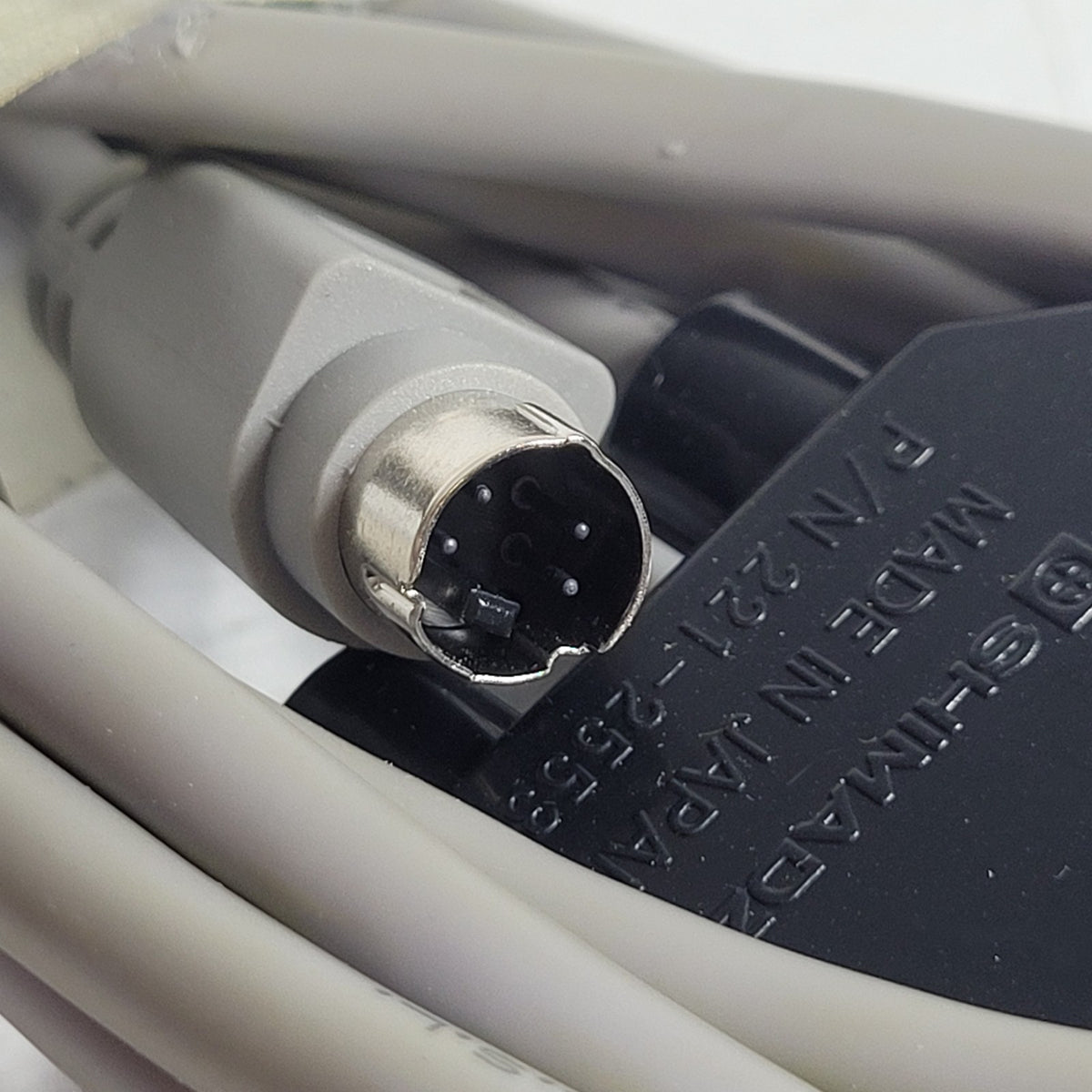 Shimadzu 221-25539 GC Gas Chromatograph Data Interface Cable 4-Pin DIN OEM