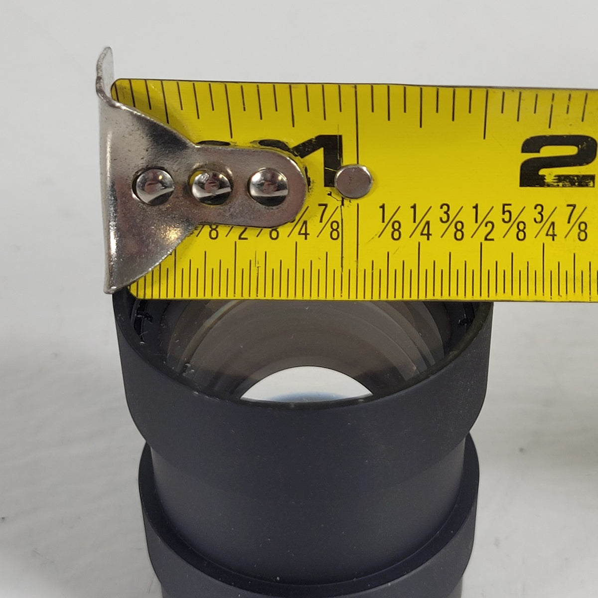 Unbranded 5209432 Optical Lens  1.5" OD 1.75" Height Large Convex Glass Lens
