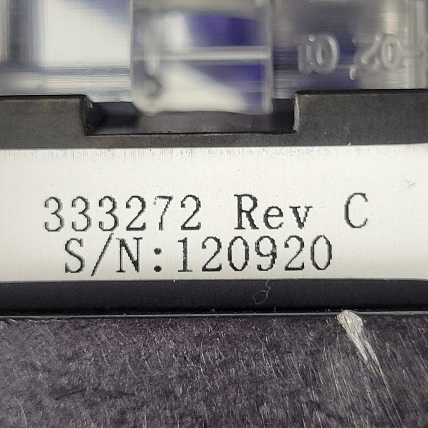 BD Biosciences 333272 Optical Flow Cell Assembly for LSRFortessa, RC029289 / 196