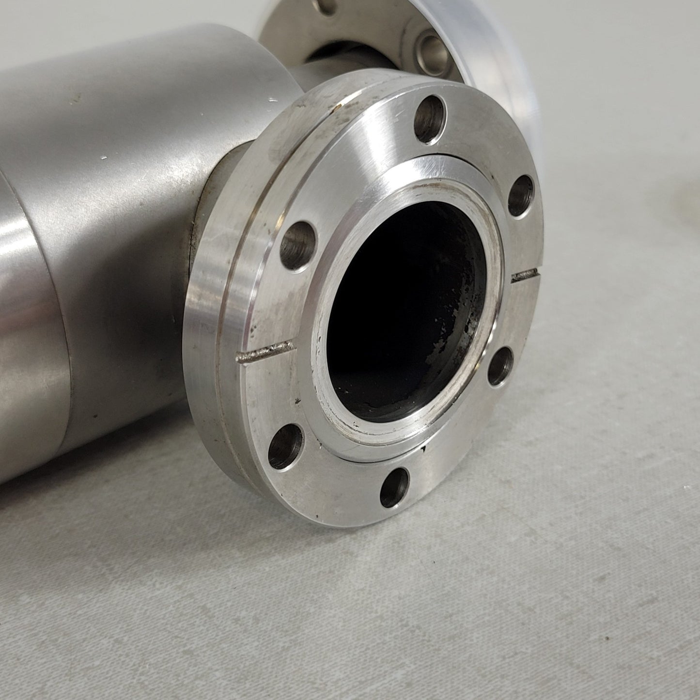 Inficon Leybold IPC-2 RGA Pressure Converter Valve 2.75" DN35CF UHV High Vacuum