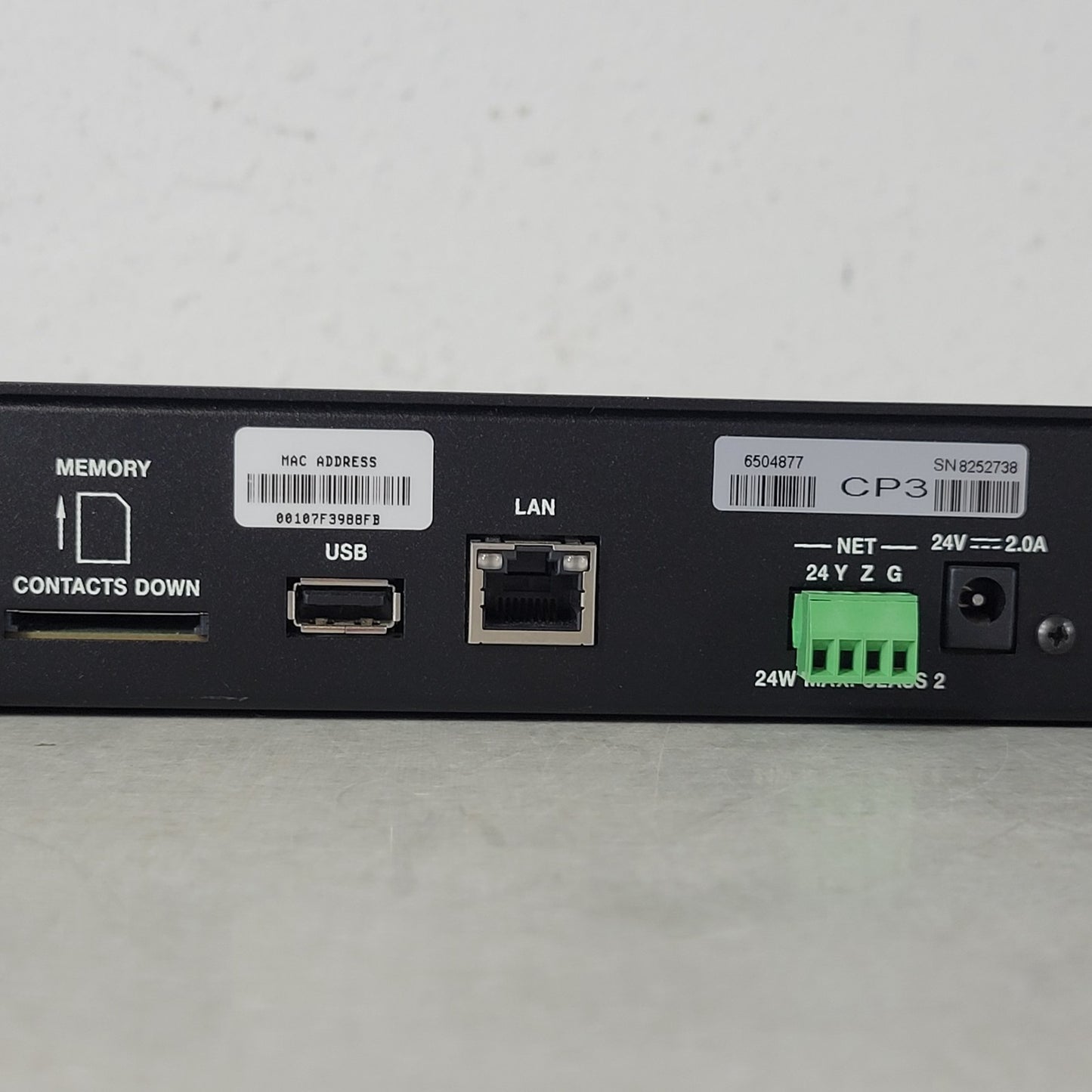 Crestron CP3 Advanced Control Processor For AV Installations, USB, LAN, Mem Card
