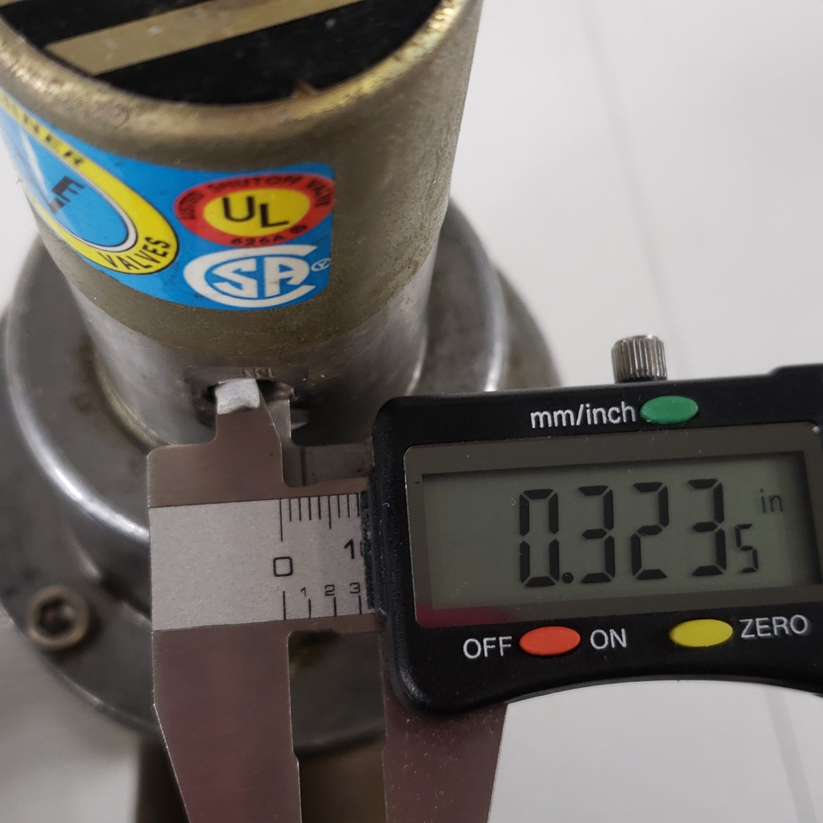 Airco Temescal 1330 Pneumatic High Vacuum Valve 2.75" DN35CF w/ Solenoid