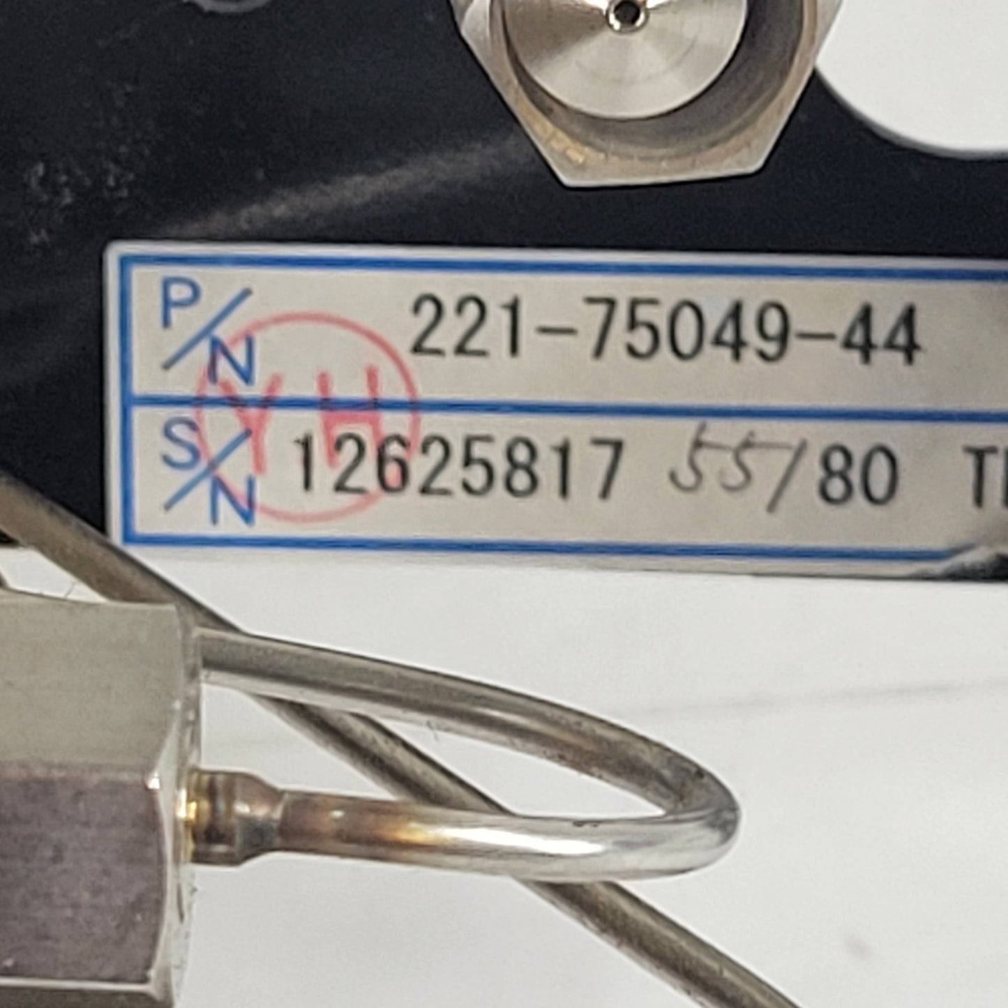 Shimadzu 221-75049-44 Make Up Gas Regulator & Pressure Gauge 221-18150-43 Assy