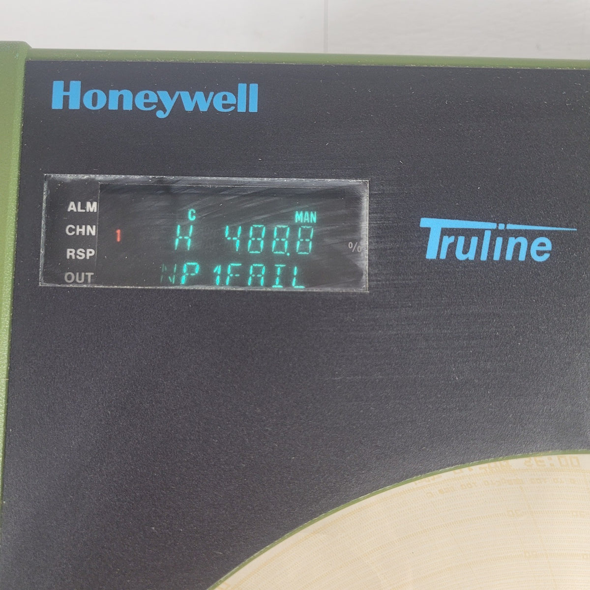 Honeywell DR4500A Truline 12in Digital Circular Chart Temperature Recorder