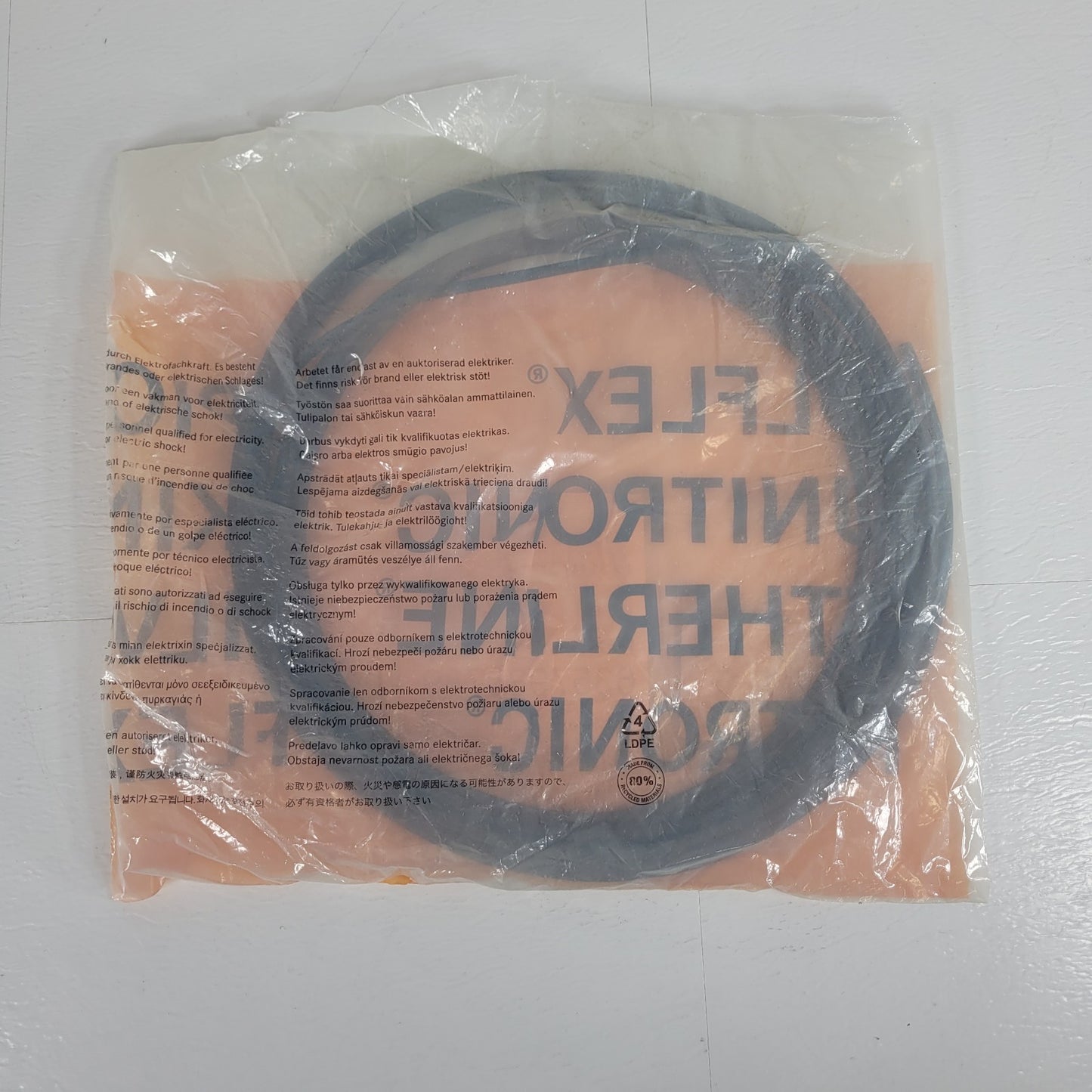 Partial Reel 21 ft LAPP Tannehill1 5331005 Olflex Train 331 600v 1x10 BK 8 GA