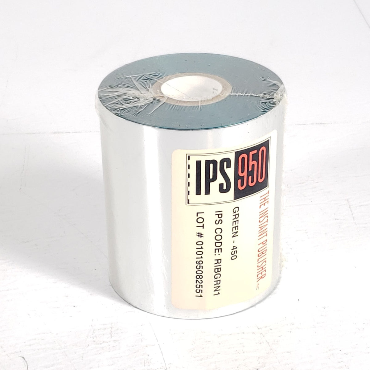 IPS 950 Instant Publisher RIBGRN1 Green Thermal Transfer Ribbon NOS