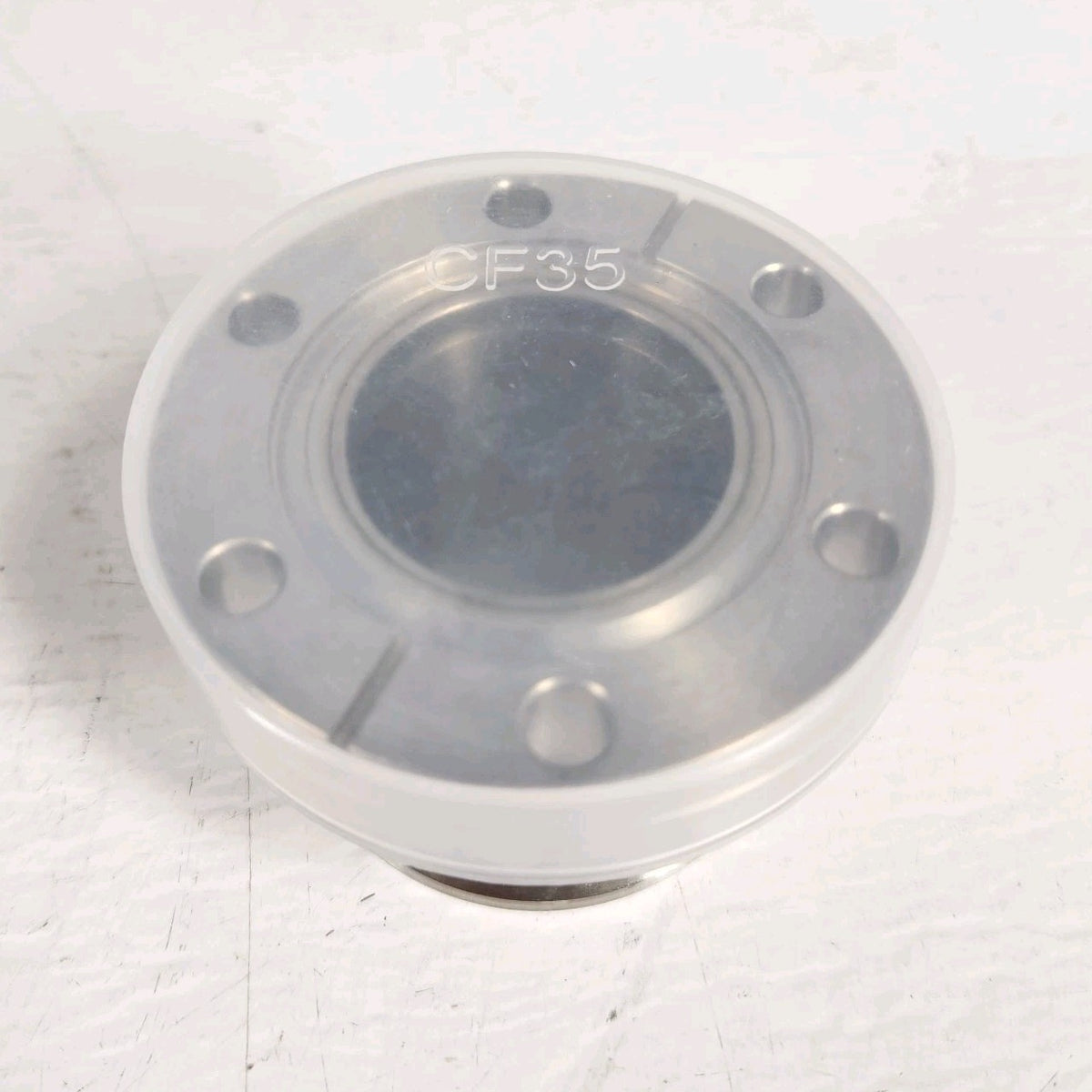 CF35 2.75" ConFlat to KF40 NW40 Stainless Steel Vacuum Adapter 1.8" Long