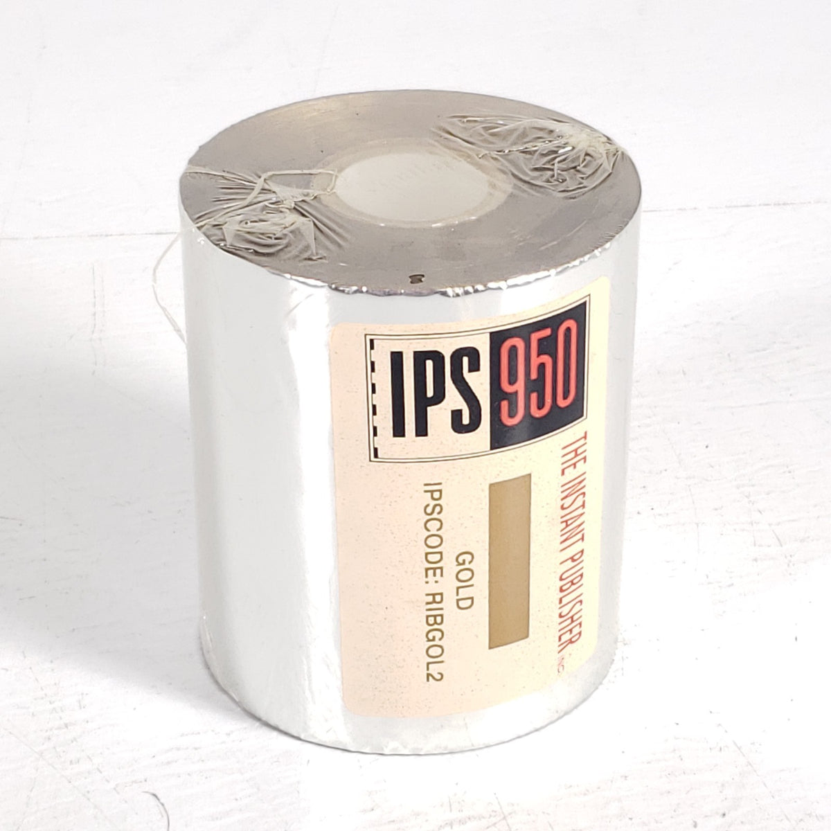 IPS 950 Instant Publisher RIBGOL2 Gold Thermal Transfer Ribbon NOS