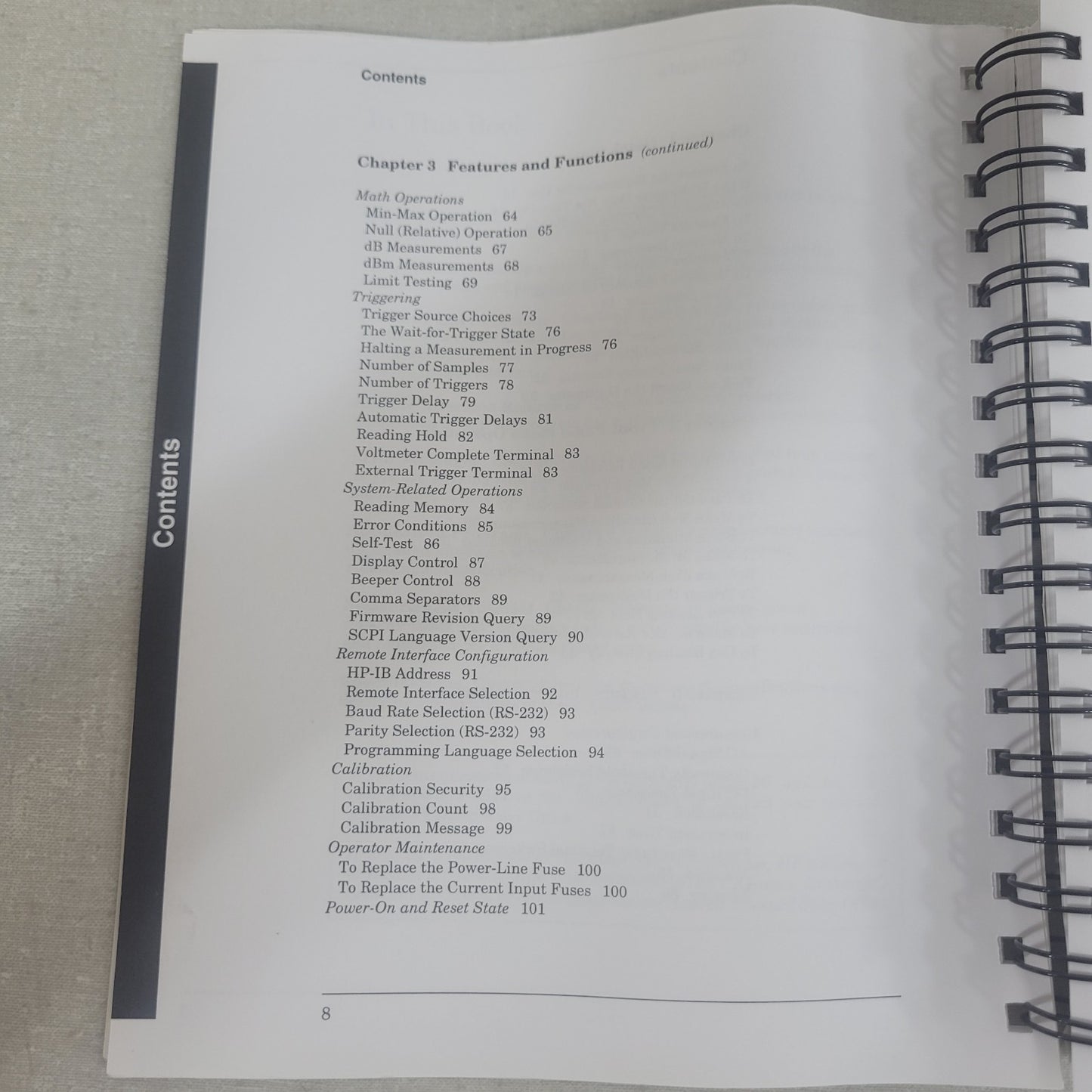 HP 34401-90004 34401A Digital Multimeter User's Guide Manual Edition 5 Original