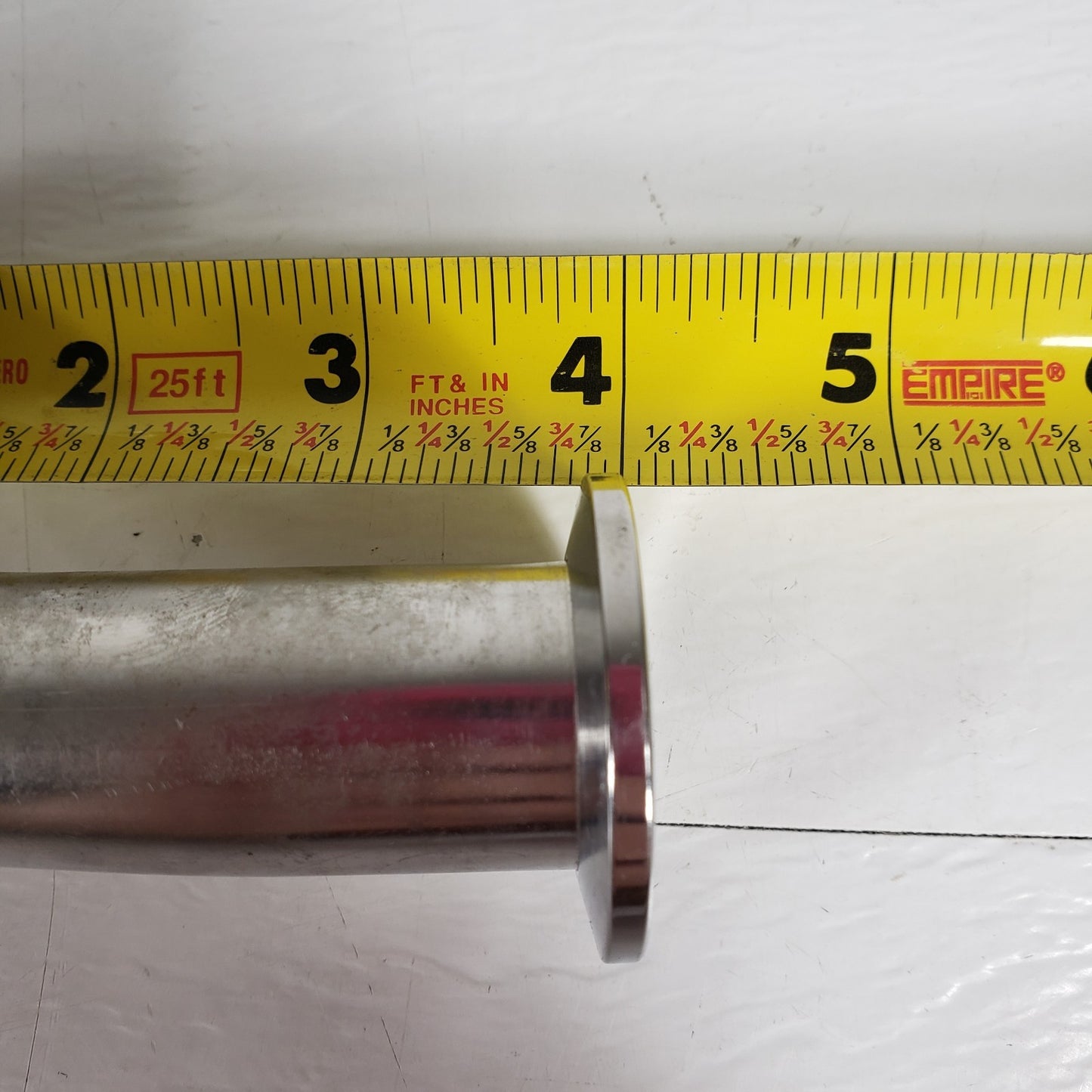 KF40 NW40 ISO-KF to KF16 NW16 Long 3-Way Reducing Tee High Vacuum Stainless