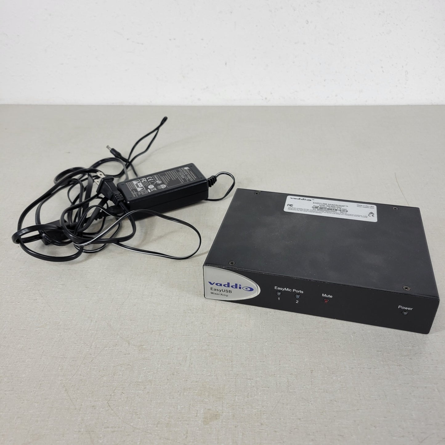 VADDIO 9988530000U EasyUSB Mixer/Amp, 2 EasyMic Ports, RS-232, USB Type-B