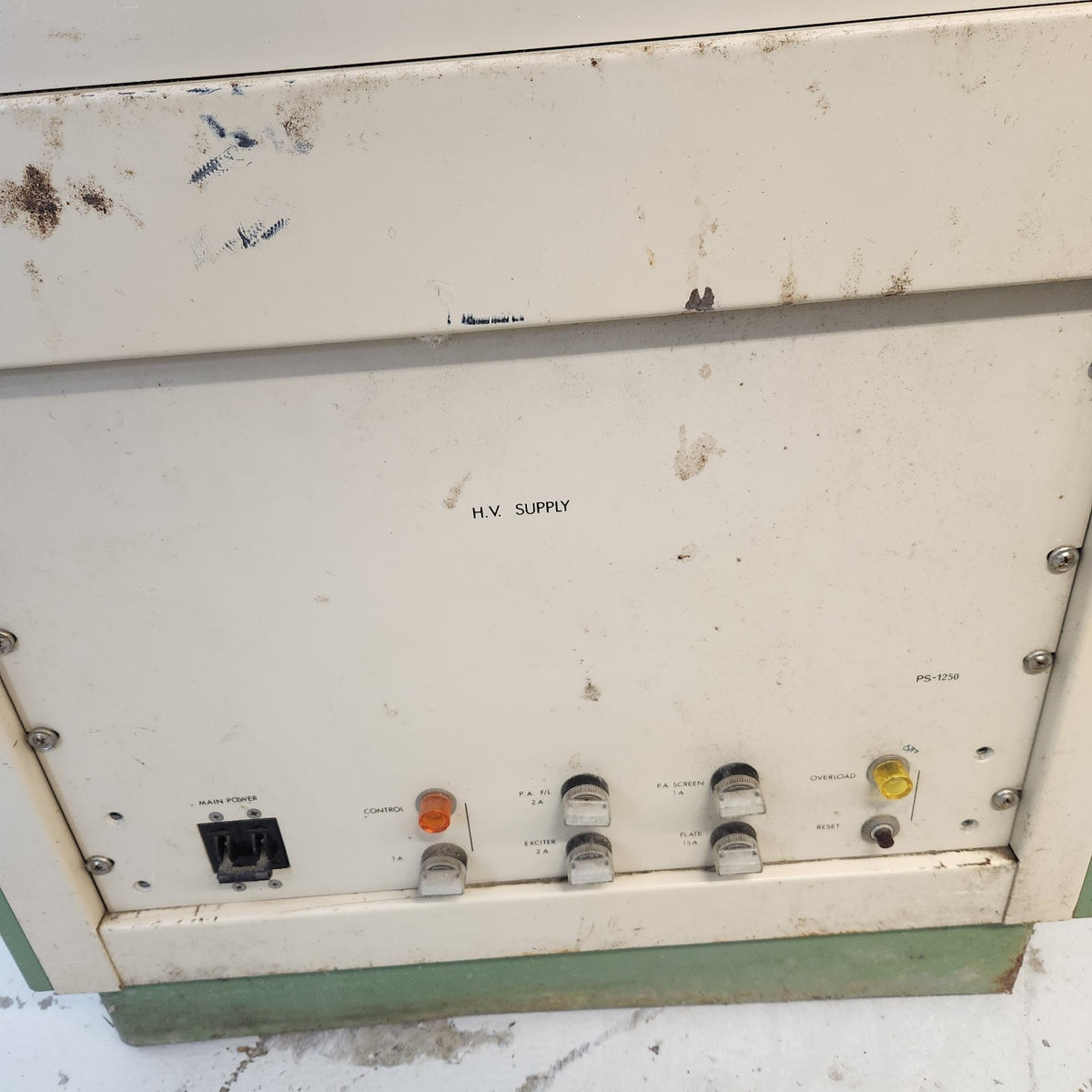 R.D. Mathis SG-1250 1250W 13.56MHz RF Sputtering Generator Rack HV Exciter Amp