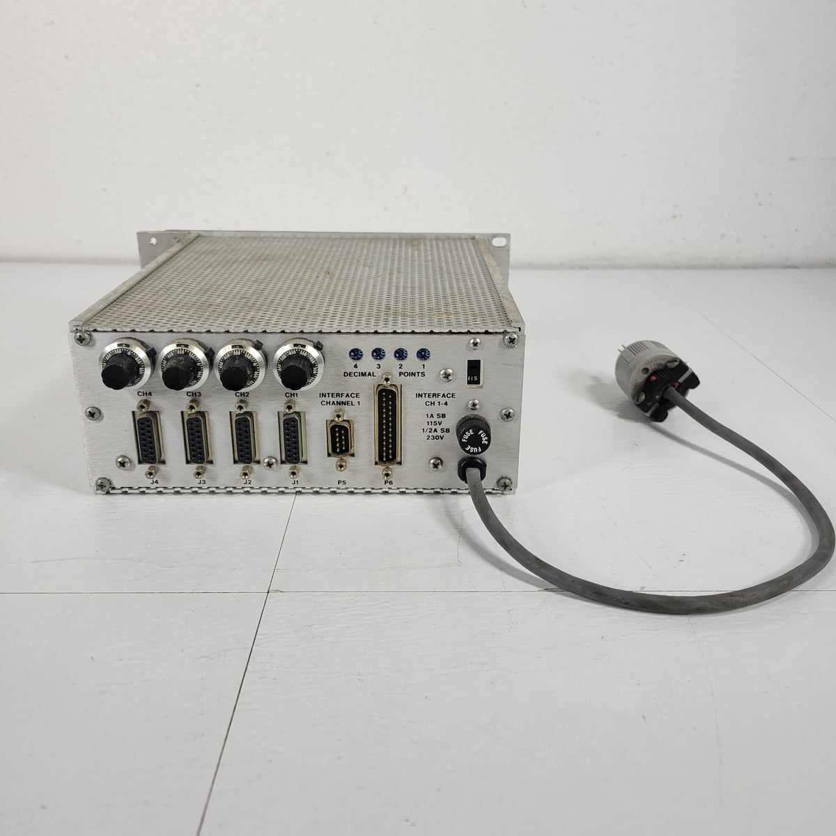 MKS Granville Phillips 247C 4-Channel Readout Mass Flow Controller Power Supply