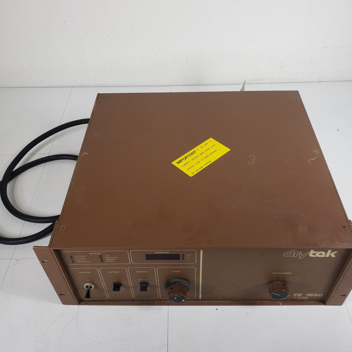 Advanced Energy Drytek PE1650 AC Plasma Source RF Generator 240V 20A Remote