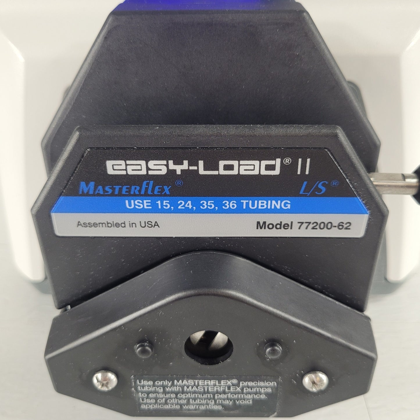 TESTED Masterflex 07522-20 Peristalic Pump w/ 77200-62 Easy-Load II Pump Head