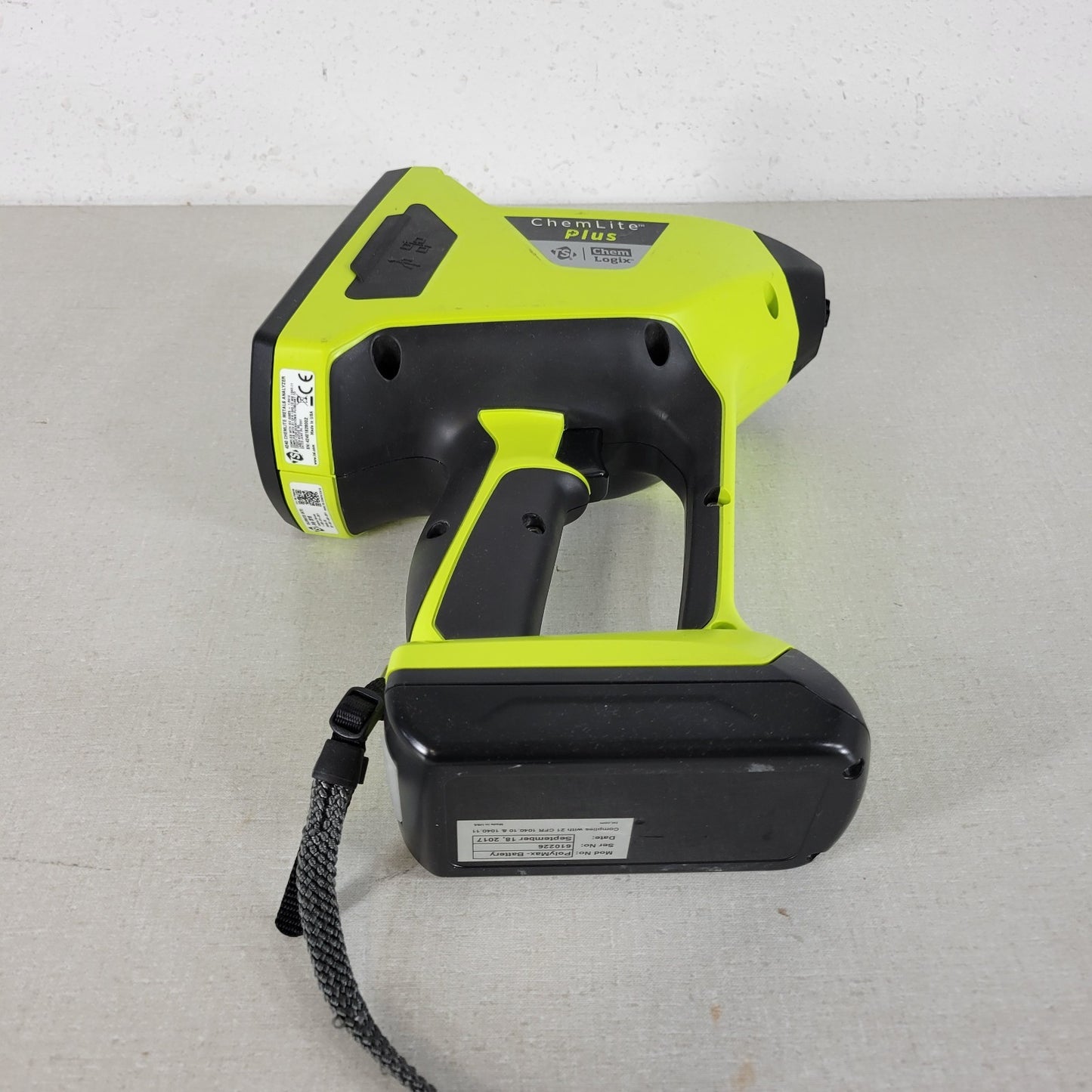 *PARTS ONLY TSI ChemLite Plus XRF Gun 4240 Metal Analyzer Rechargeable ChemLogix