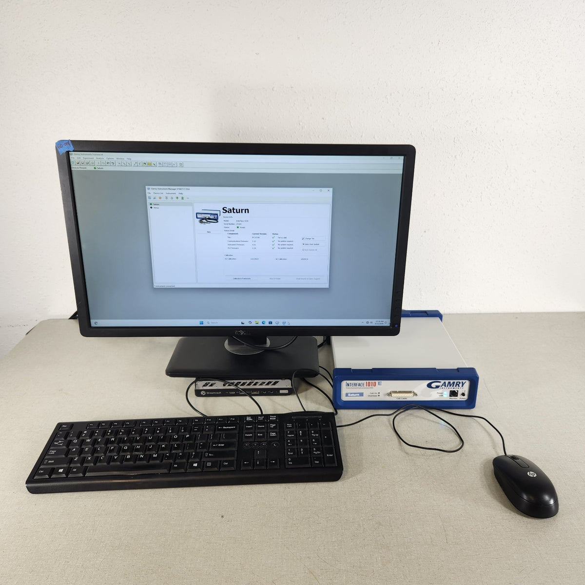 Tested Gamry Interface 1010E Potentiostat Galvanostat ZRA 2MHz EIS PC Software
