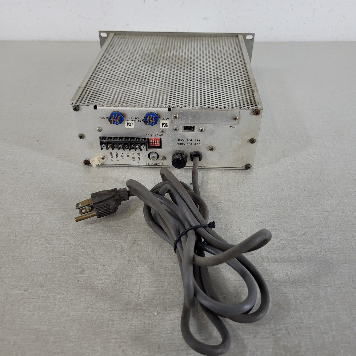 MKS Granville Phillips PDR-C-1B Digital Pressure Readout Controller PSU Relay