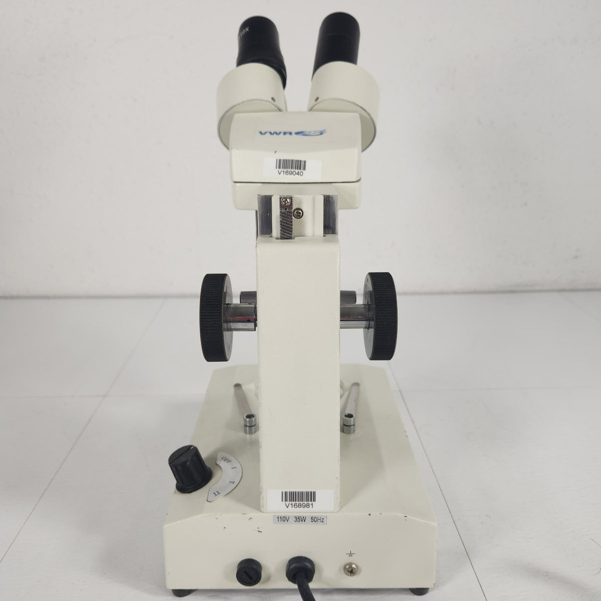 TESTED VWR VistaVision Binocular Stereo Microscope WF10X 2X/4X Illuminated