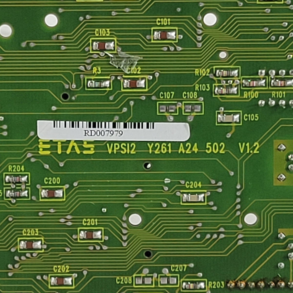ETAS ES1201 ES1000 Dual ETK-C V1.4 ECU Interface VME Module 8Mbit/s