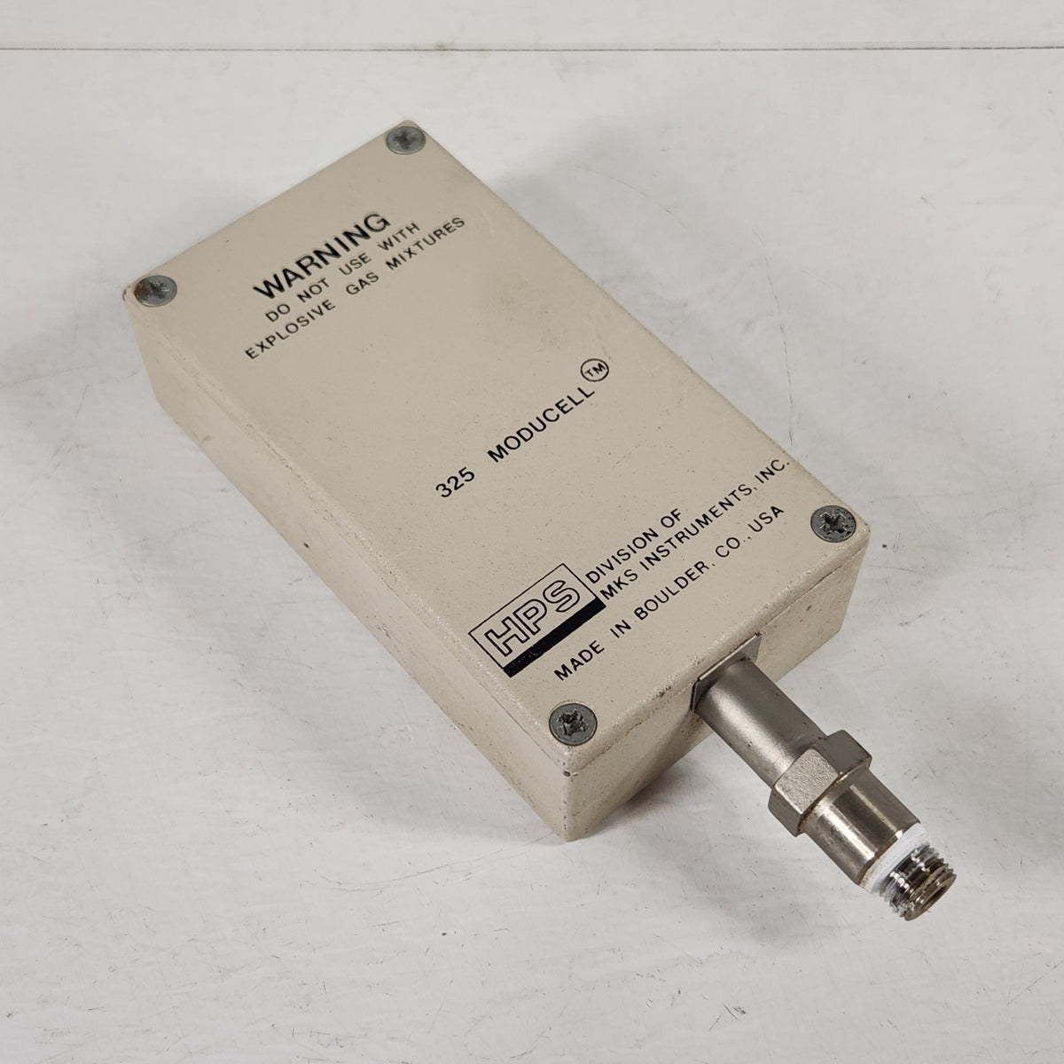 MKS 325 Moducell Pirani Vacuum Pressure Transducer Gauge 0.001-100 Torr DB9