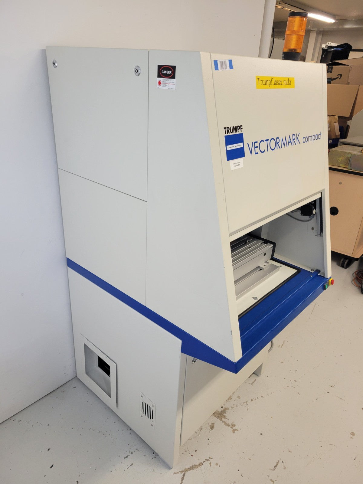 TRUMPF VWS800 VectorMark Laser Marking Workstation w/ Accessories Parts/Repair