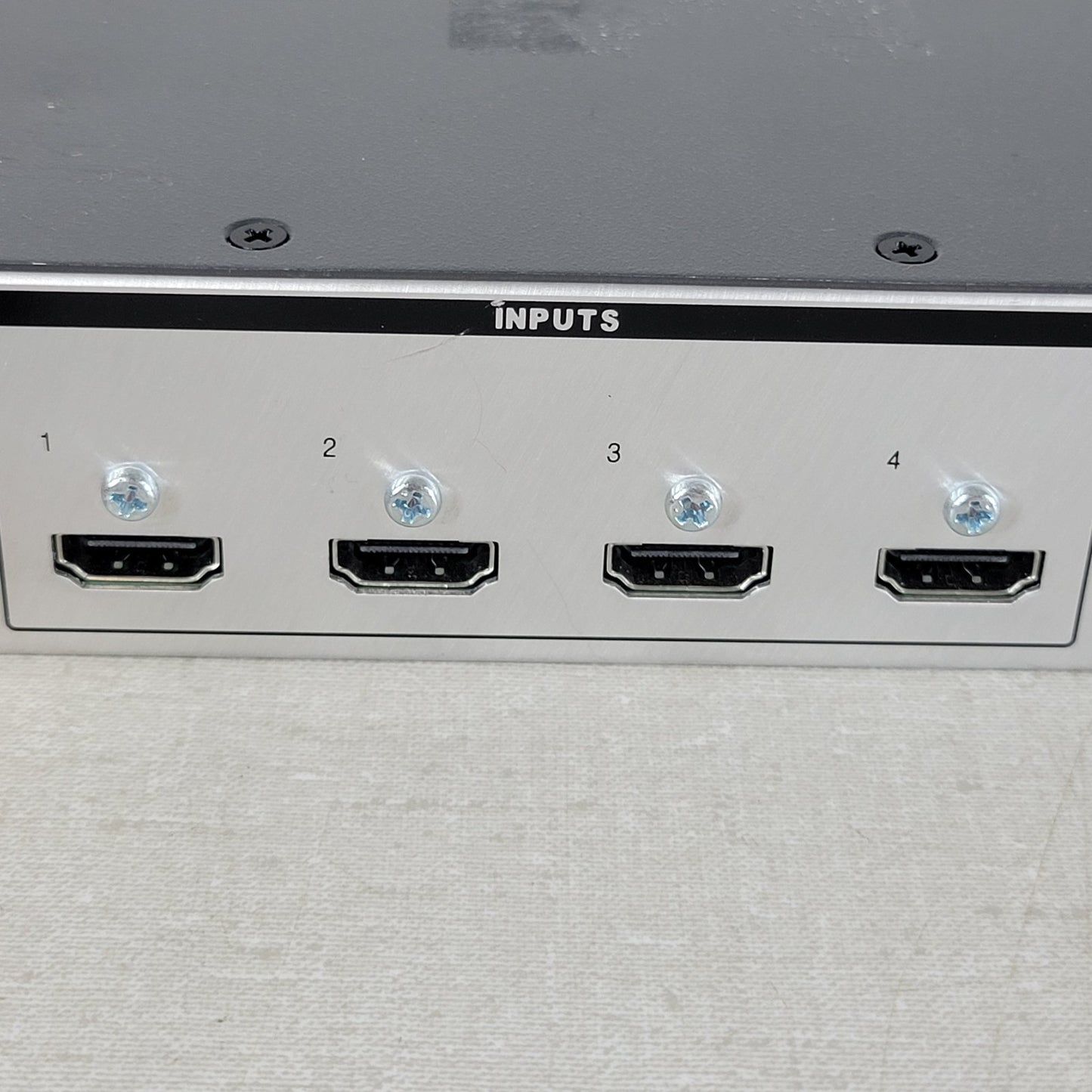 EXTRON SW4 HDMI Switcher with Power Supply, 4 HDMI Inputs, 1 HDMI Output
