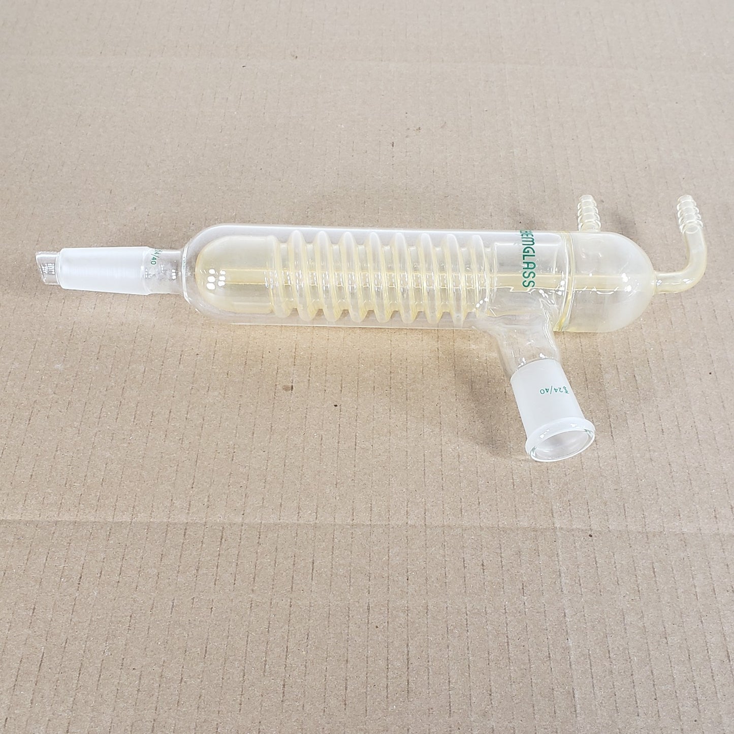 Chemglass CG-1210-01 Friedrichs Condenser 330mm 15° 24/40 Joints