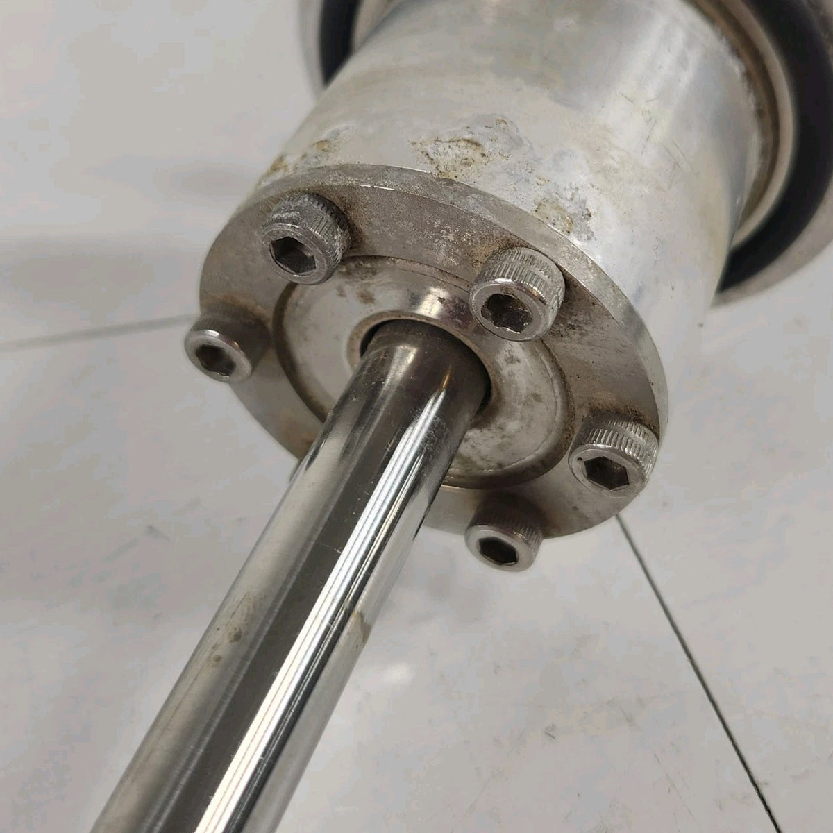 Humphrey 6-DP-1 KF50 Pneumatic Vacuum Linear Feedthrough Assembly 1" Stroke