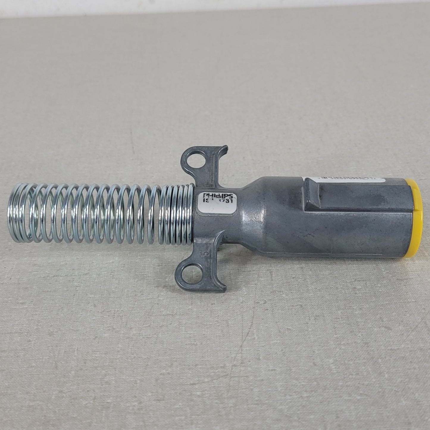 Phillips 15-830 7-Way Round Trailer Plug Heavy-Duty Zinc Spring Guard