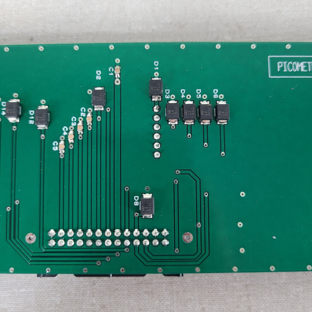 Picometrics LIF2-RC-01-4 LIF Detector LCD Interface Motherboard PCB