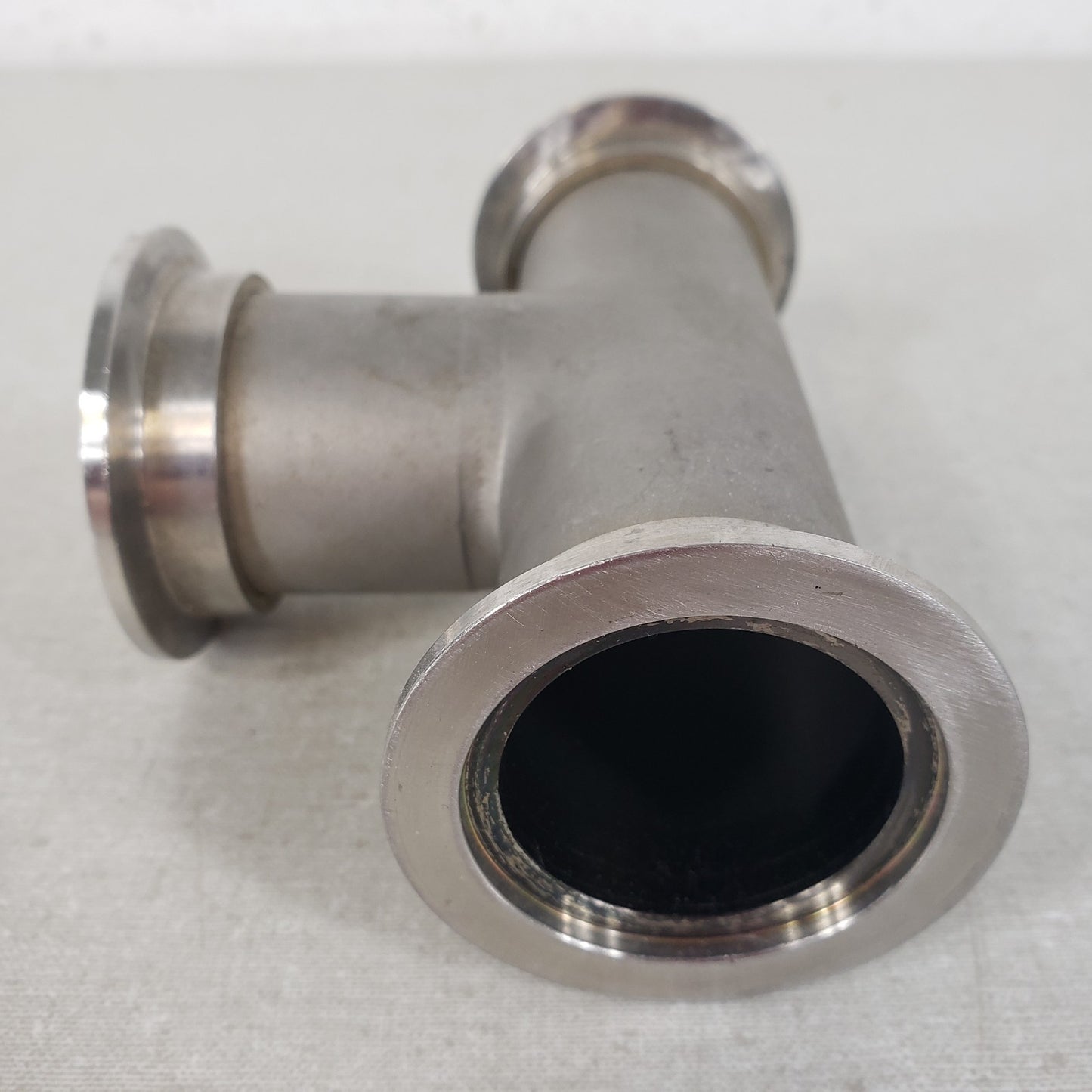 MDC NW40 KF40 QF40 ISO-KF 3-Way Stainless Steel High Vacuum Tee Fitting