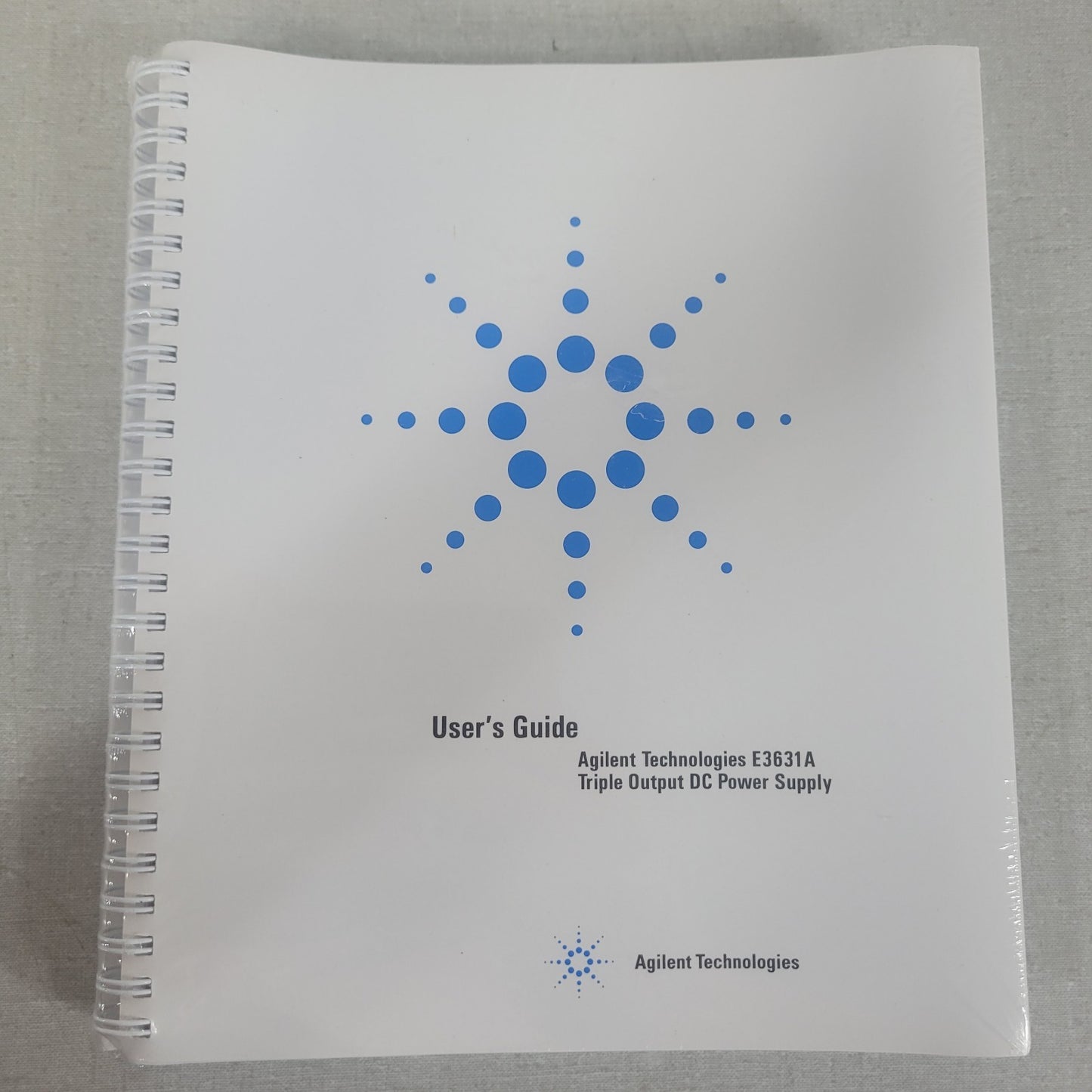 HP Agilent E3631A Triple Output DC Power Supply User Service Manual E3631-90100